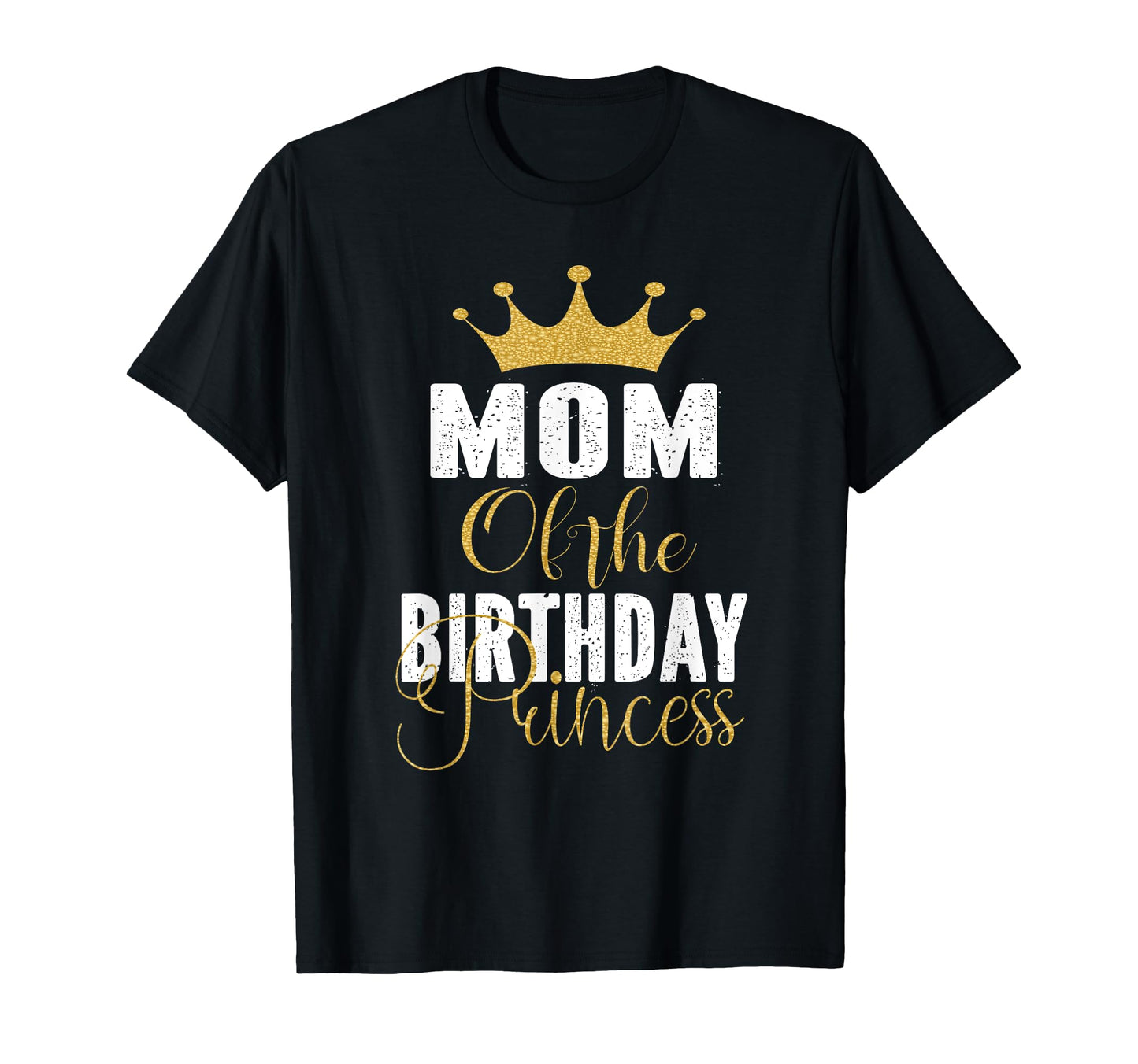 Mom Birthday Princess Party Small T-Shirt - Trendy Graphic for Adults - T-Shirt, Sweatshirt, Hoodie