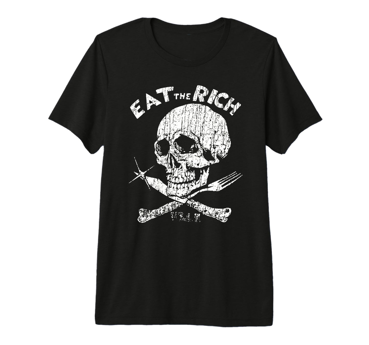 Eat Rich 1978 Skull Tri Blend T-Shirt - Unique Graphic Unisex - T-Shirt, Sweatshirt, Hoodie