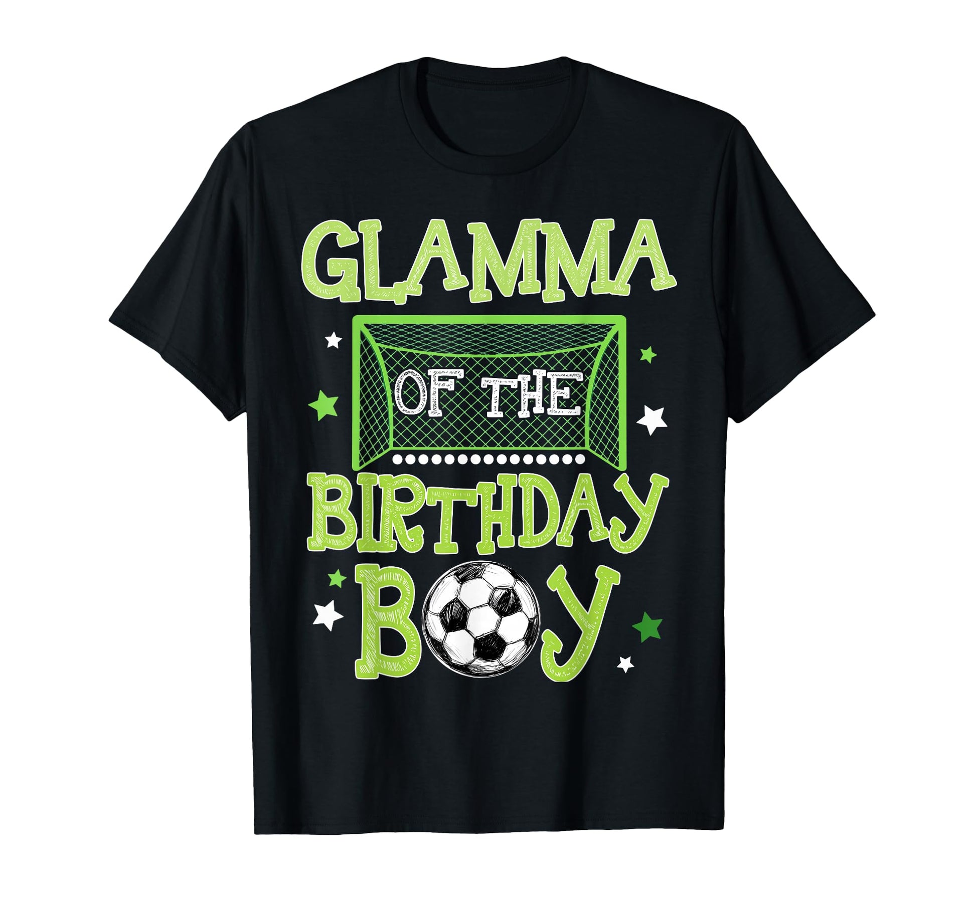 Glamma Birthday Soccer Family T-Shirt - Fun Novelty Design for Adults - T-Shirt, Sweatshirt, Hoodie