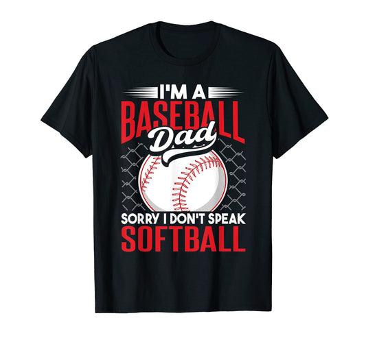 Baseball Dad Tees Baseball Fathers Day Hoodie - Graphic Print Men Women - T-Shirt, Sweatshirt, Hoodie