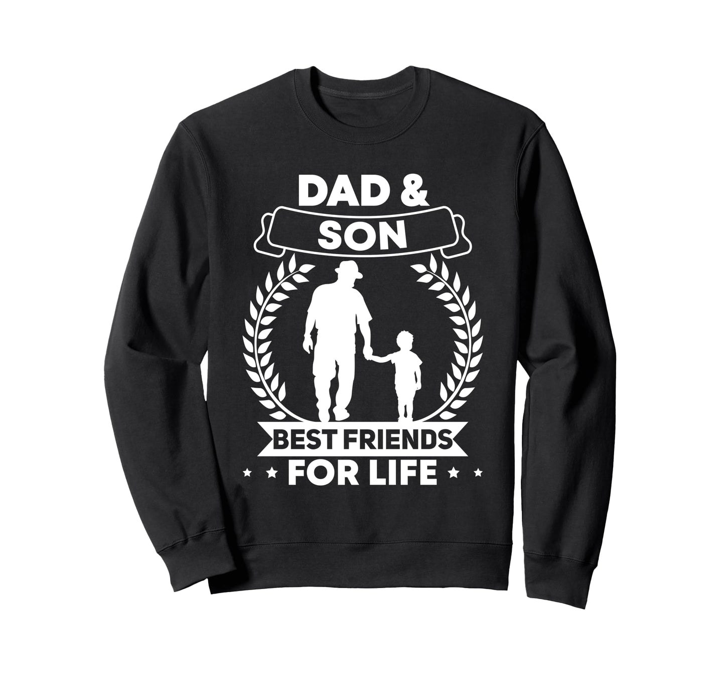 Dad And Son Matching Outfits Fathers Sweatshirt - Trendy Graphic Men Women - T-Shirt, Sweatshirt, Hoodie