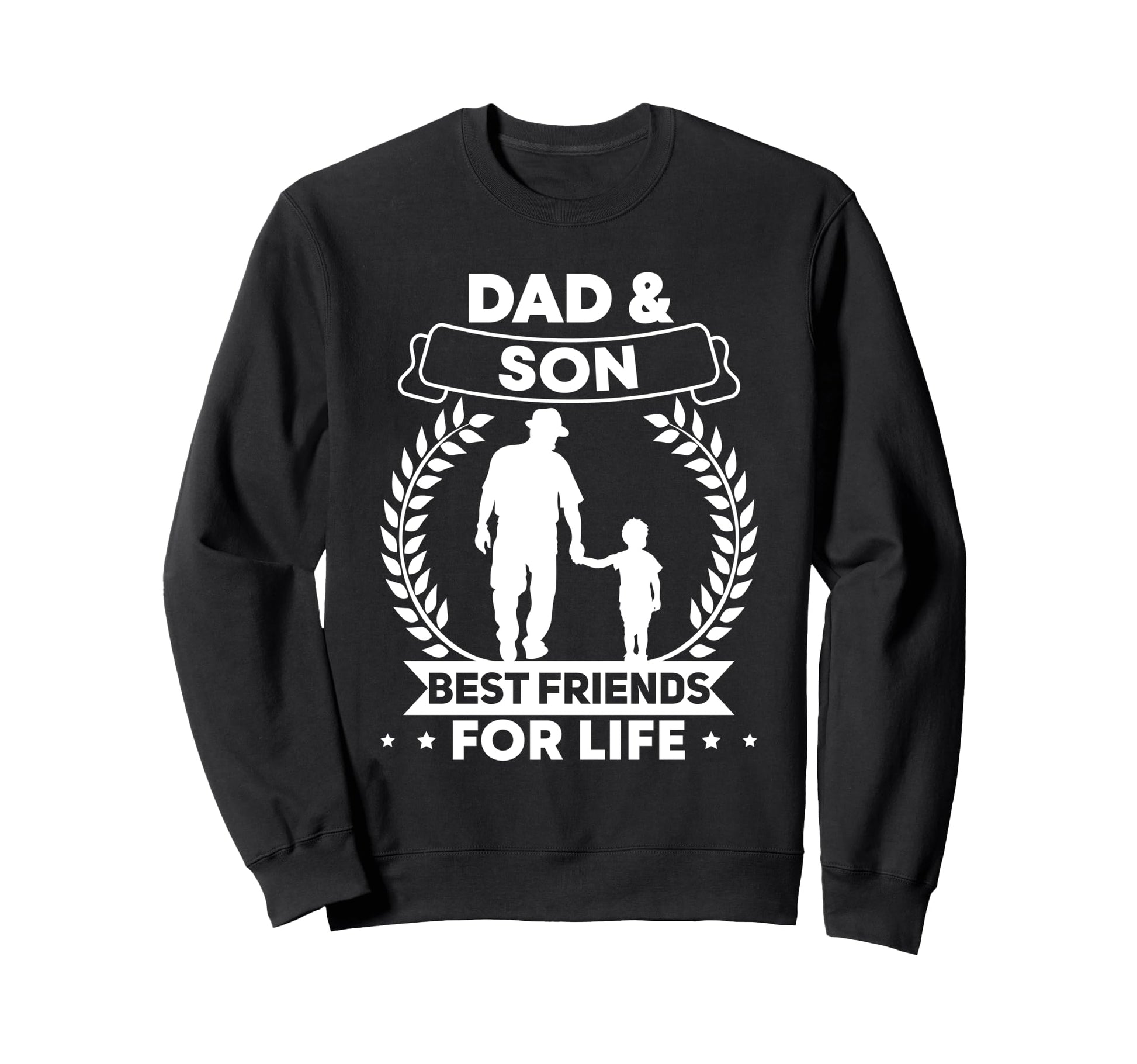Dad And Son Matching Outfits Fathers Sweatshirt - Trendy Graphic Men Women - T-Shirt, Sweatshirt, Hoodie