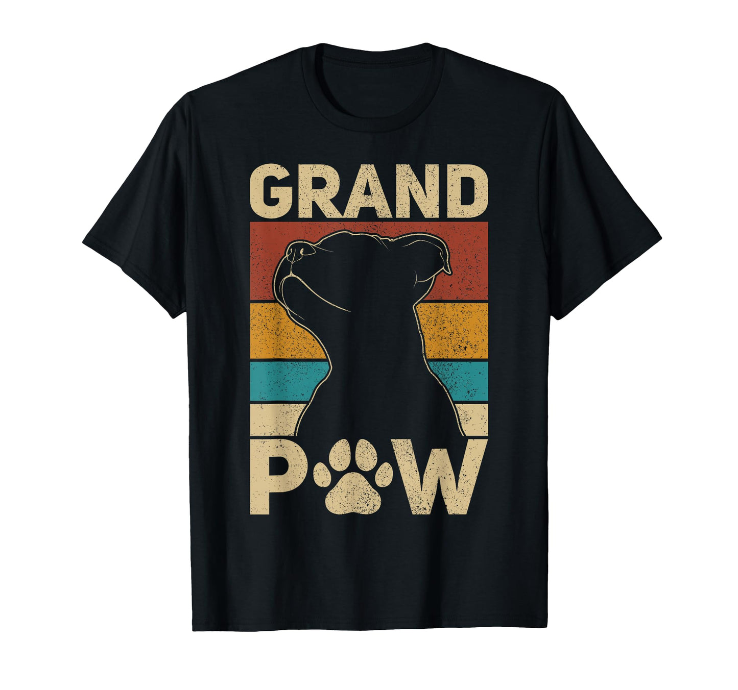 Grandpaw Dog Grandpa Funny Dog Lover T-Shirt - Graphic Print Unisex - T-Shirt, Sweatshirt, Hoodie