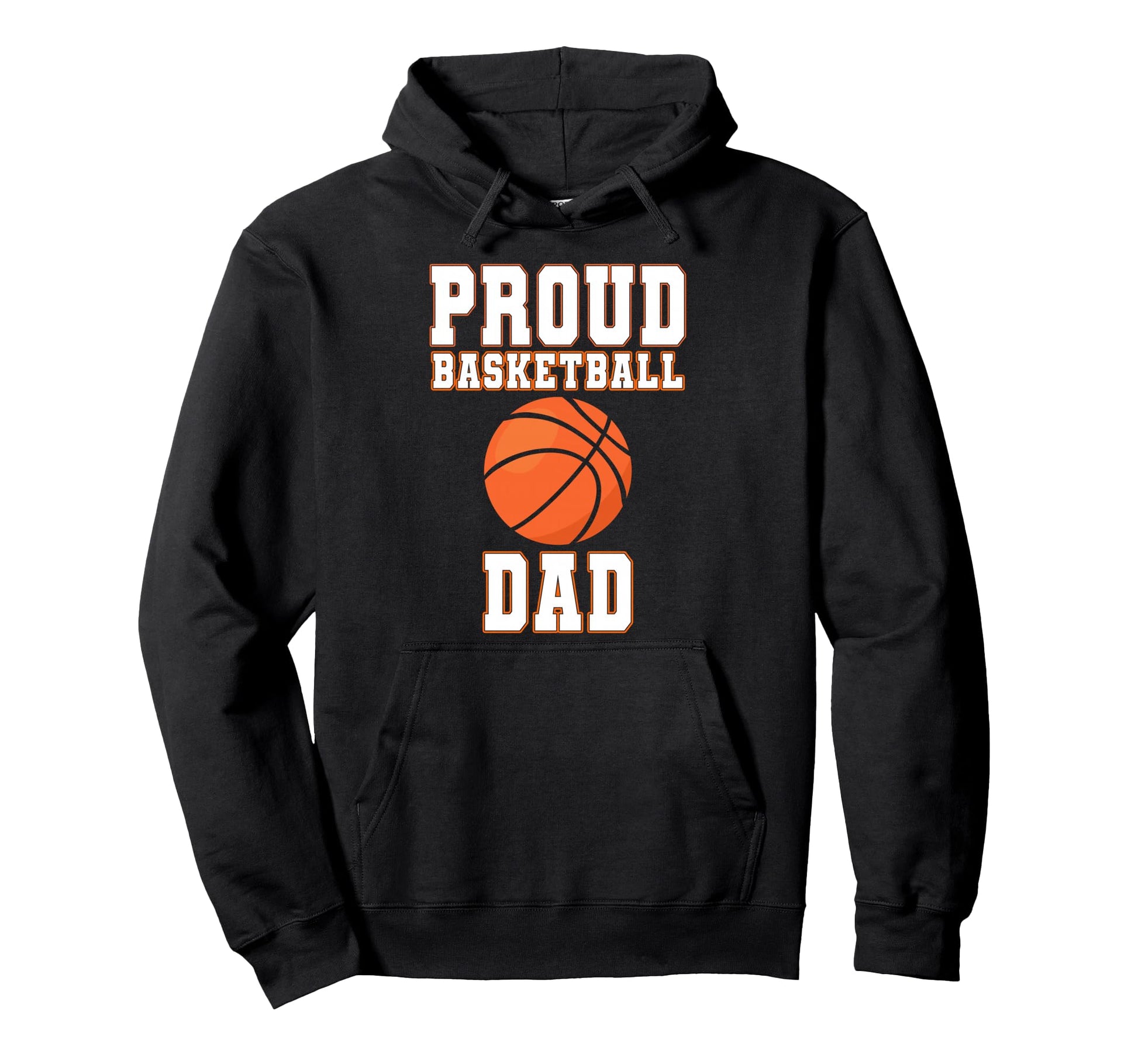 Proud Basketball Dad Game Day Sports Parent Hoodie - Graphic Print Unisex - T-Shirt, Sweatshirt, Hoodie