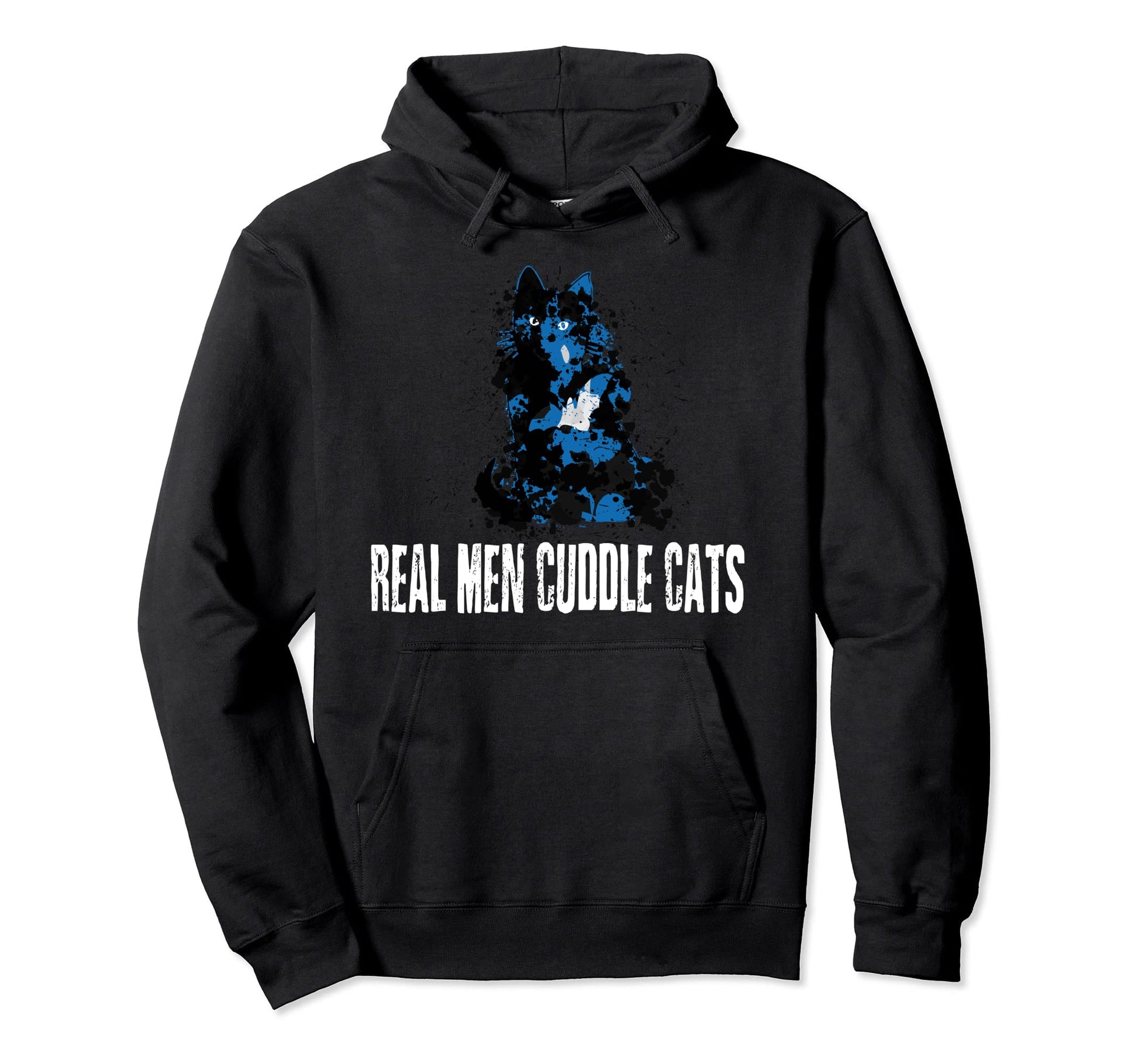 Real Cuddle Cats Mens Cat Daddy Hoodie - Casual Everyday Wear for Adults - T-Shirt, Sweatshirt, Hoodie