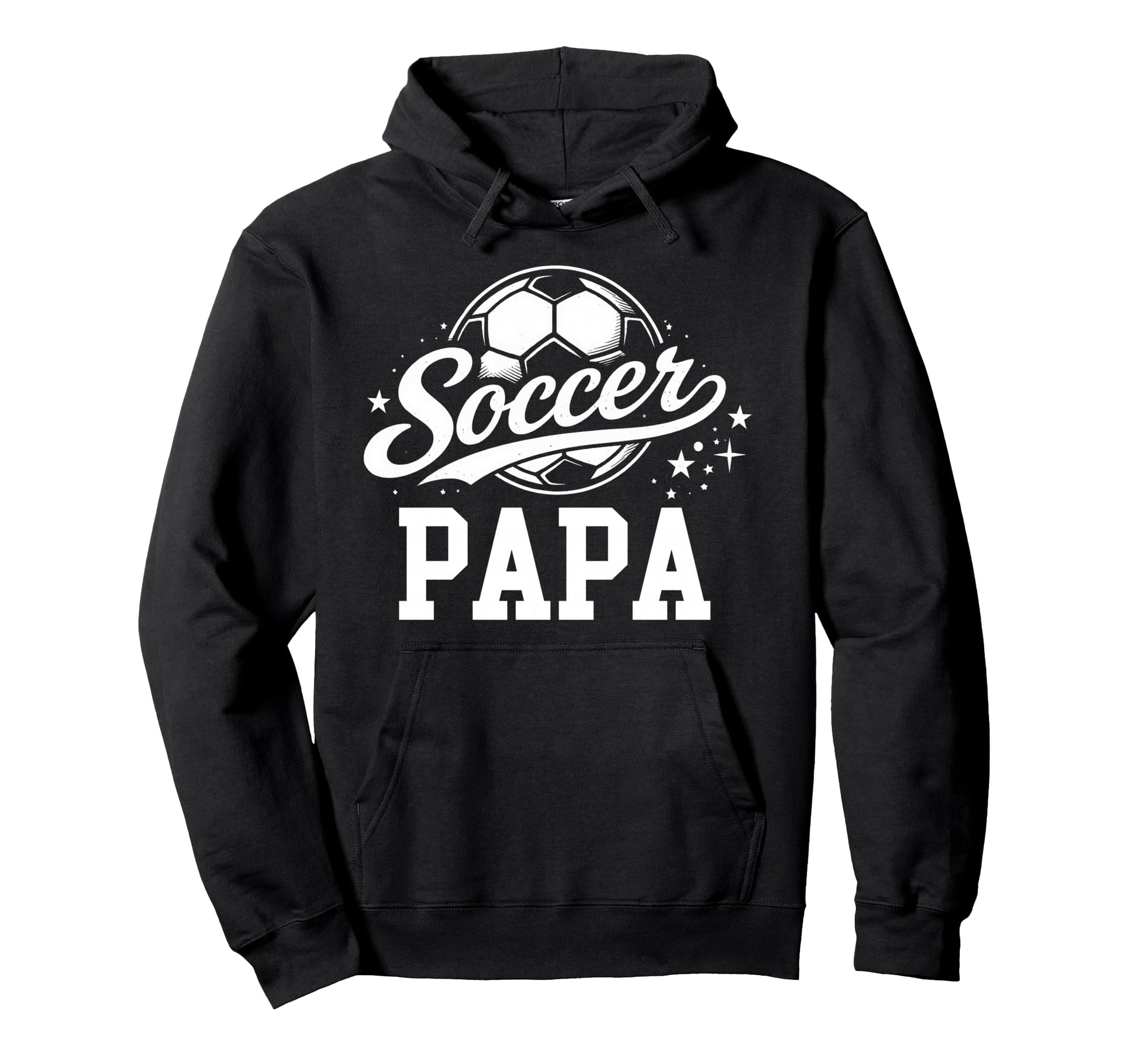 Soccer Papa Soccer Ball Hoodie - Streetwear Style Unisex - T-Shirt, Sweatshirt, Hoodie