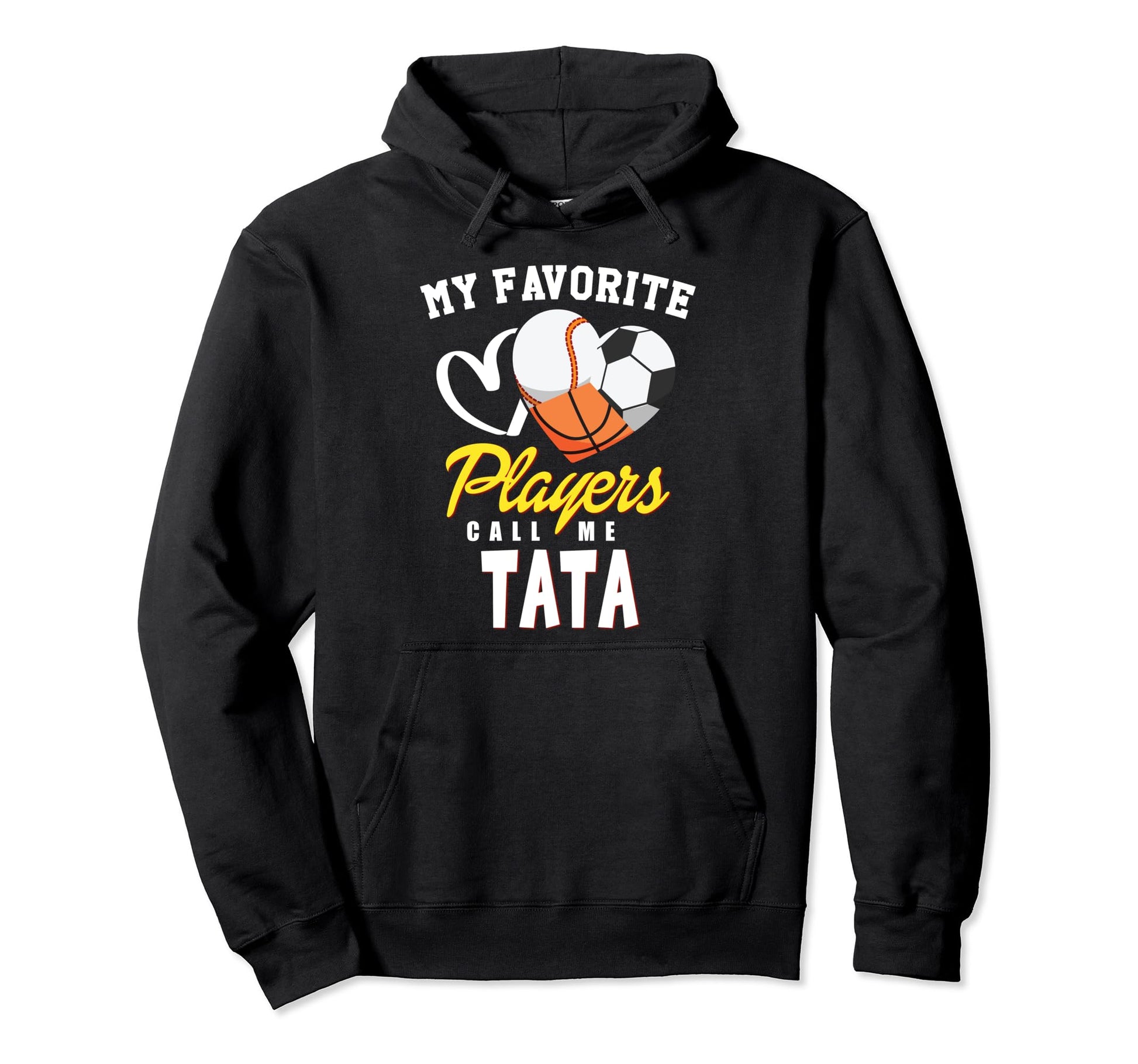 My Favorite Players Baseball Soccer Hoodie - Casual Everyday Wear Unisex - T-Shirt, Sweatshirt, Hoodie