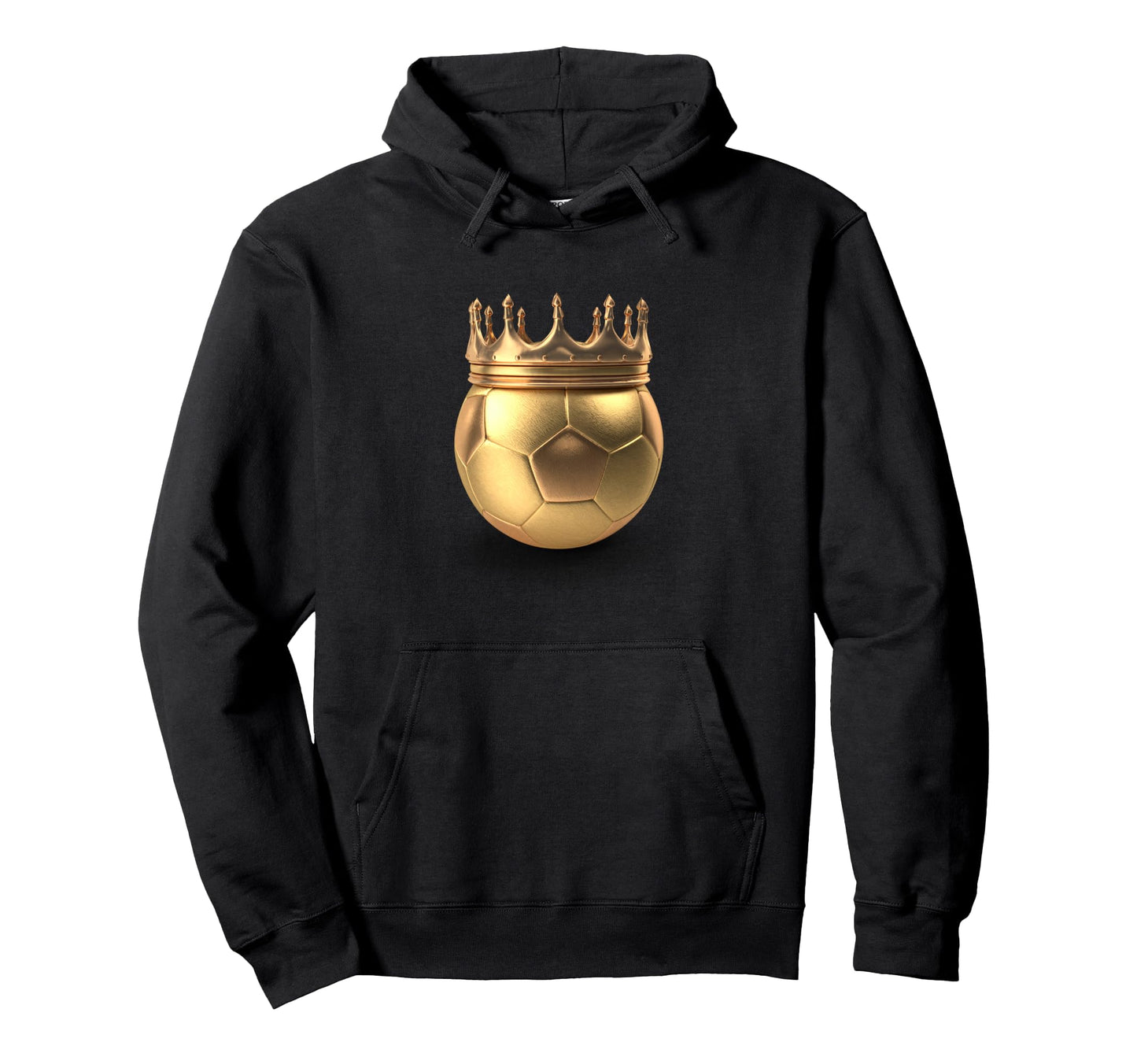 Soccer King Hoodie - Novelty Apparel for Adults - T-Shirt, Sweatshirt, Hoodie