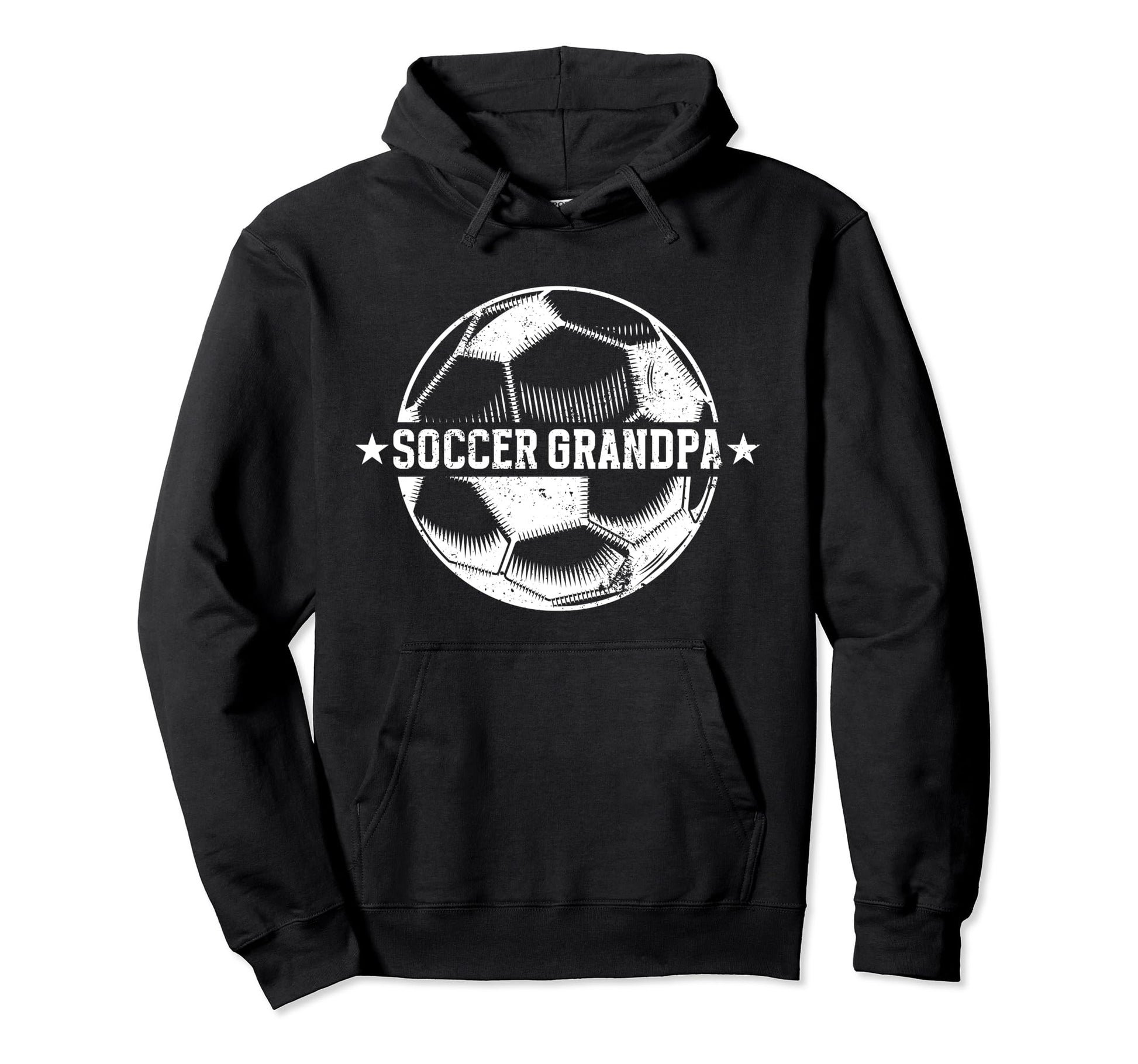 Soccer Grandpa Proud Grandpa Soccer Hoodie - Novelty Apparel for Adults - T-Shirt, Sweatshirt, Hoodie