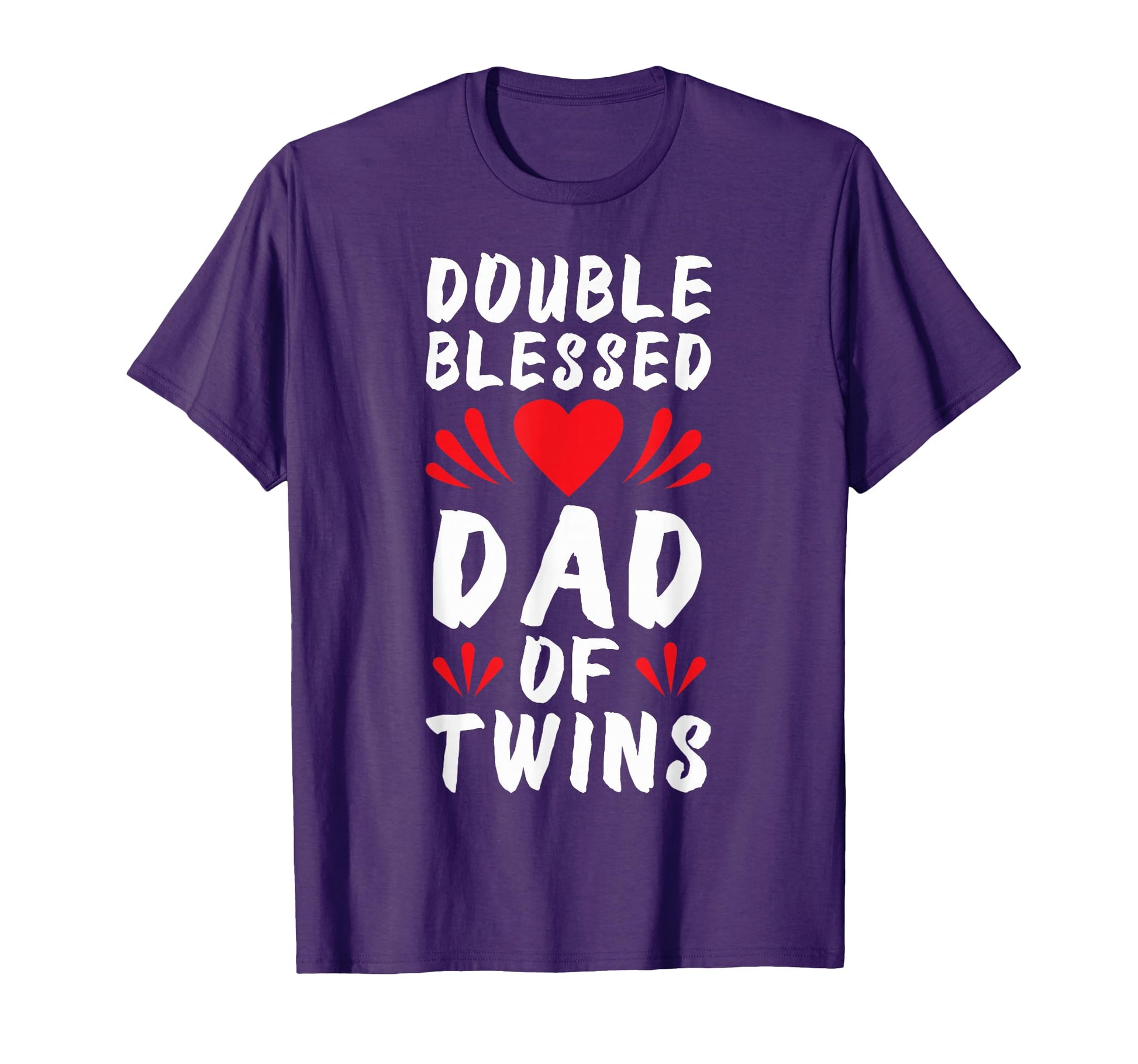 Funny Dad Twins Father Twins T-Shirt - Minimalist Print for Adults - T-Shirt, Sweatshirt, Hoodie