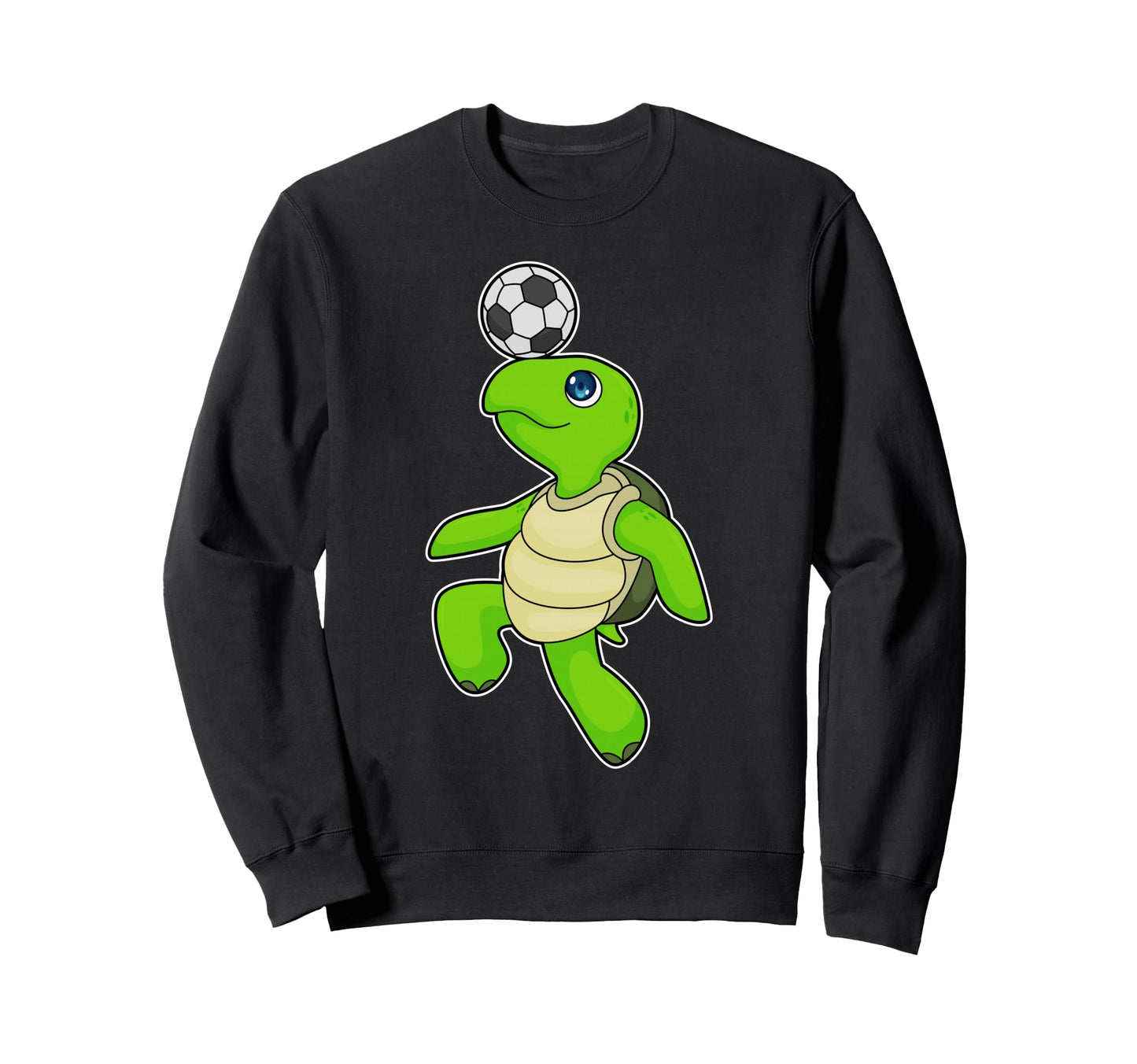 Turtle Soccer Player Soccer Sports Sweatshirt - Streetwear Style for Adults - T-Shirt, Sweatshirt, Hoodie