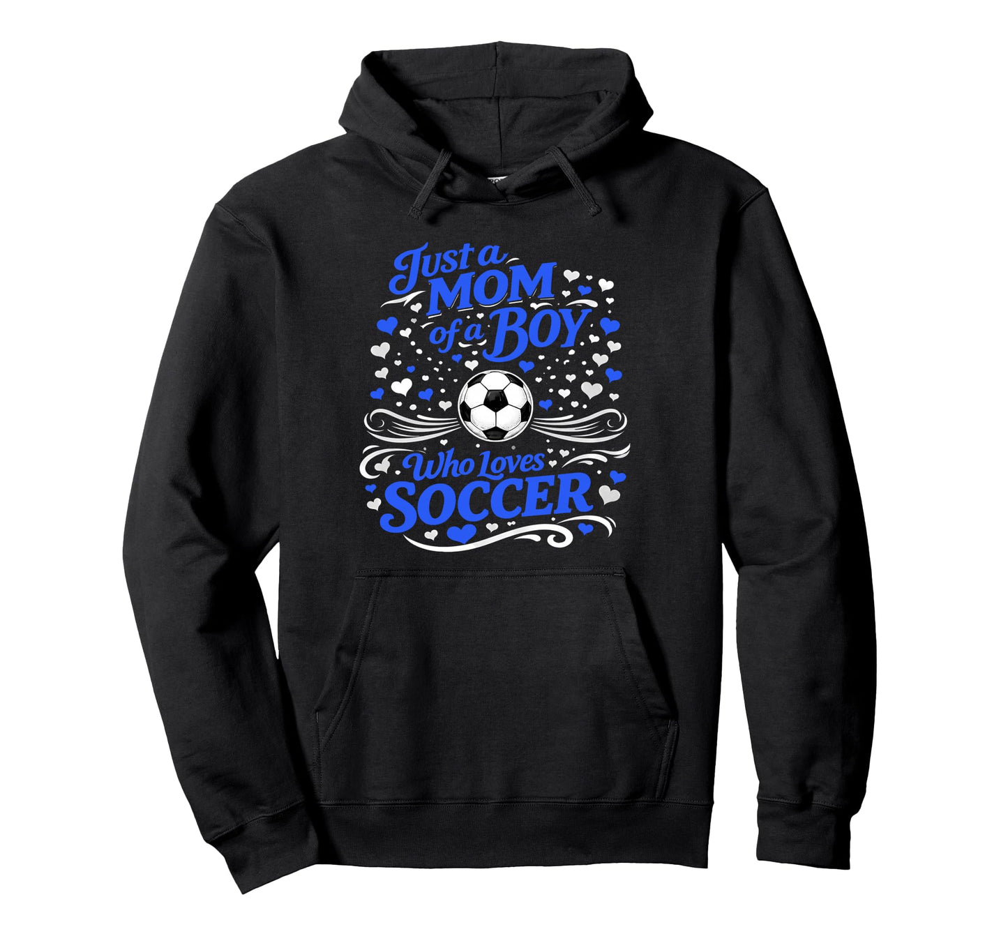 Soccer Mother Just Mom Who Loves Soccer Hoodie - Minimalist Print Unisex - T-Shirt, Sweatshirt, Hoodie