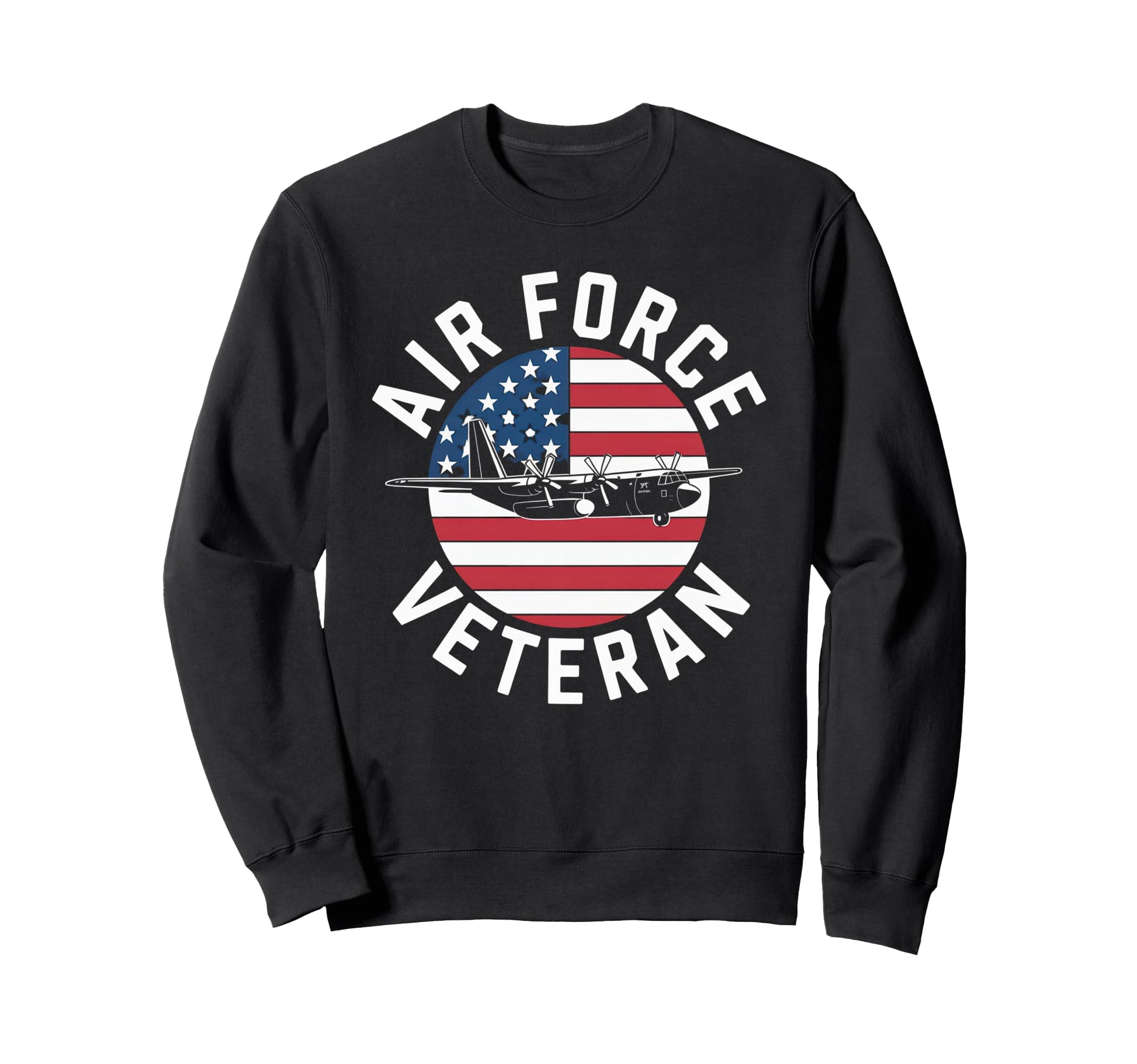 Air Force Veteran Us American Sweatshirt - Streetwear Style for Adults - T-Shirt, Sweatshirt, Hoodie