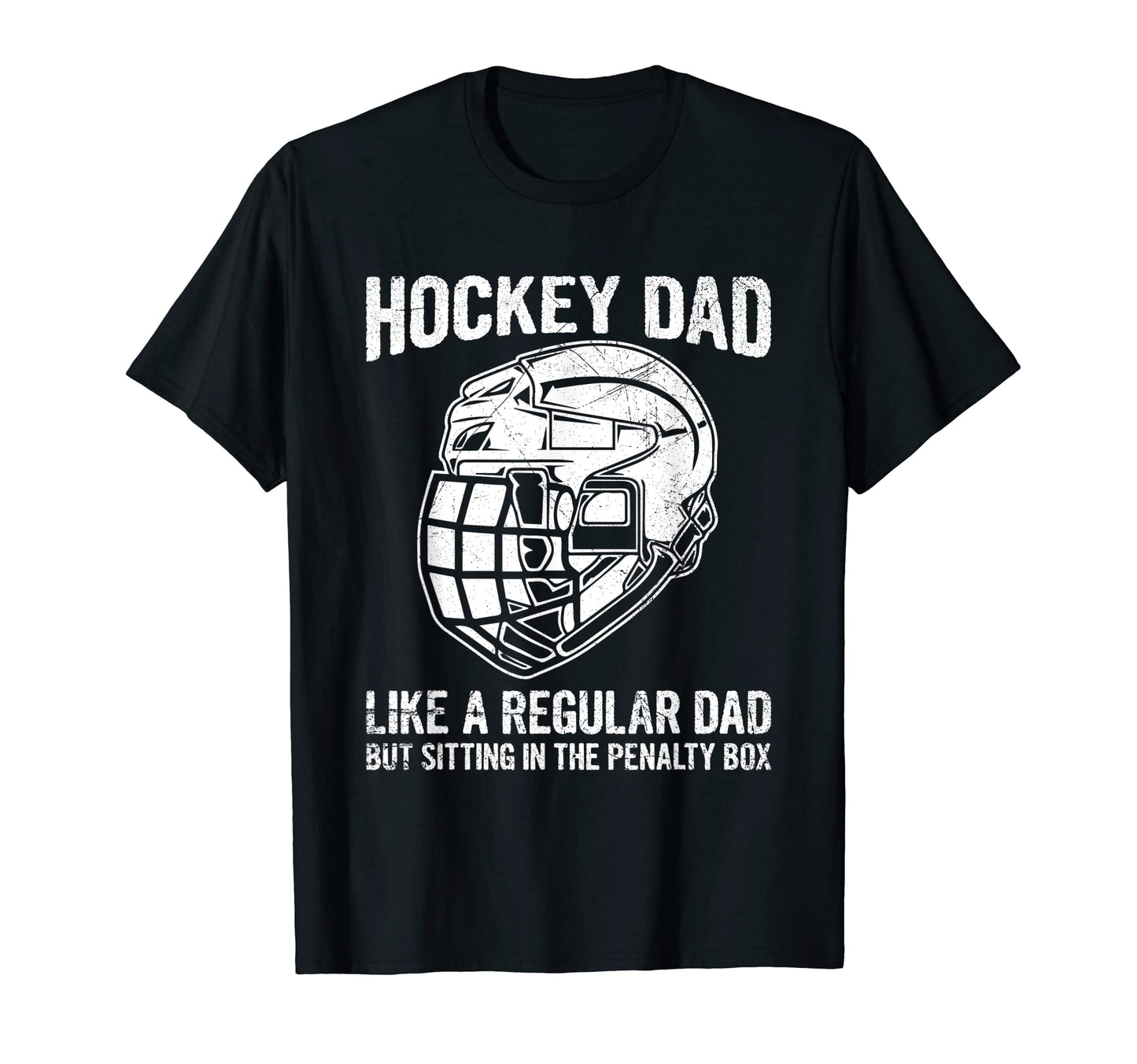 Mens Hockey Ice Hockey Dad T-Shirt - Custom Art Print Unisex - T-Shirt, Sweatshirt, Hoodie