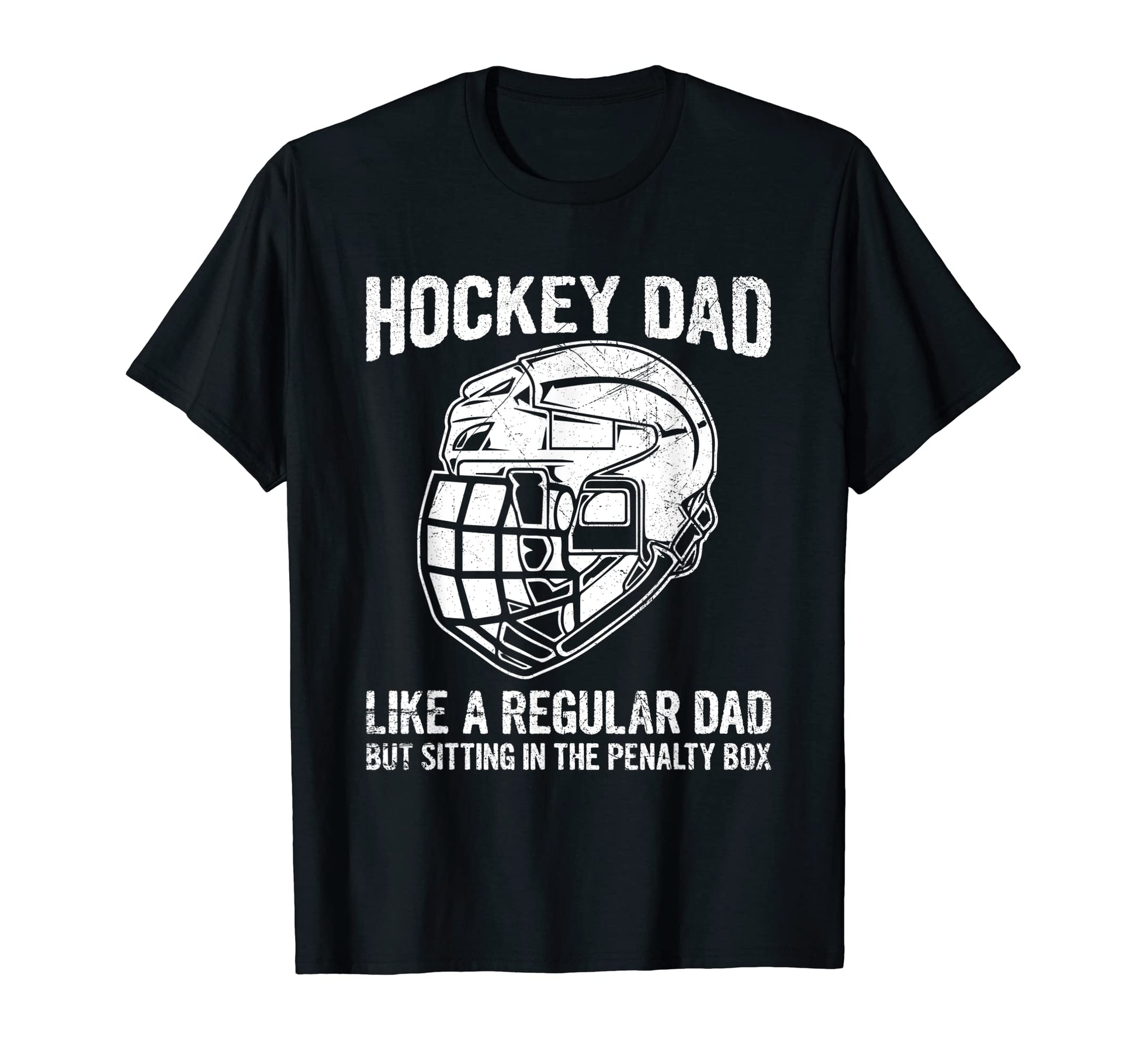 Mens Hockey Ice Hockey Dad T-Shirt - Custom Art Print Unisex - T-Shirt, Sweatshirt, Hoodie