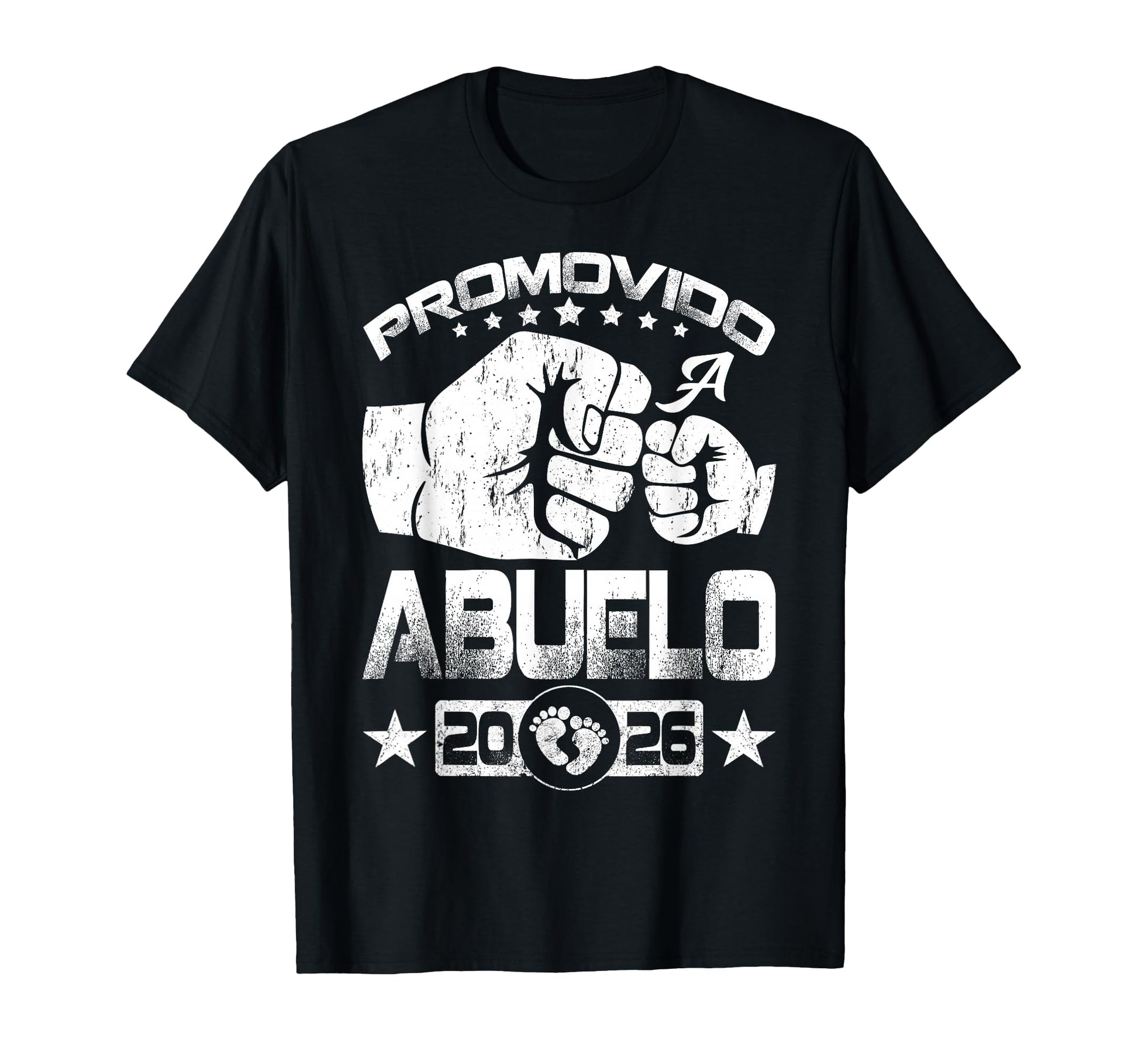 Promovido Abuelo 2026 Spanish Grandpa T-Shirt - Graphic Print Unisex - T-Shirt, Sweatshirt, Hoodie
