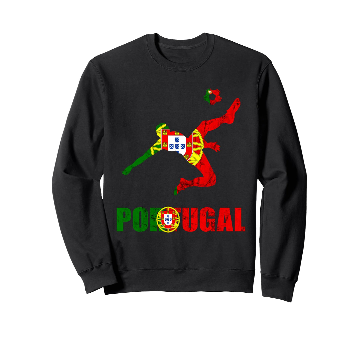 Portuguese Flag Portuugese Pride Sweatshirt - Minimalist Print Unisex - T-Shirt, Sweatshirt, Hoodie
