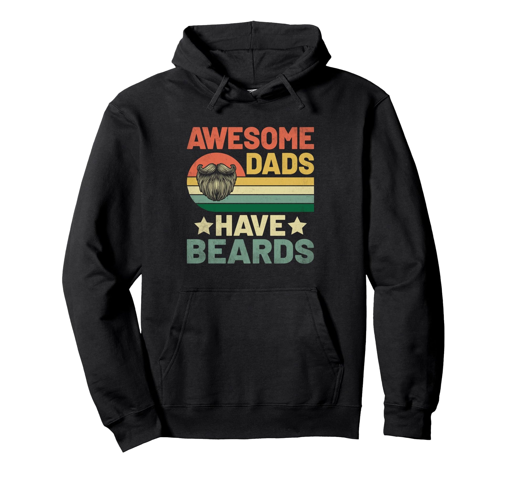 Awesome Dads Have Beards Bearded Beard Hoodie - Streetwear Style Men Women - T-Shirt, Sweatshirt, Hoodie