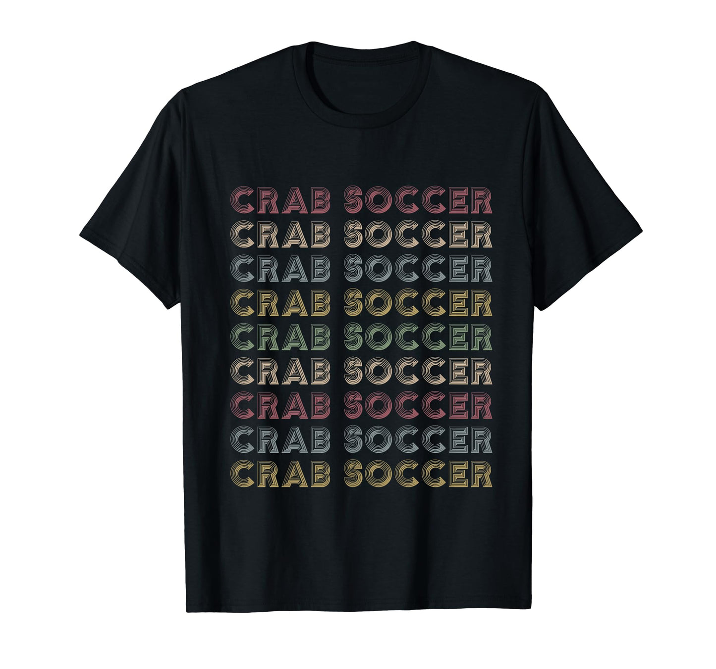 Crab Soccer Repetitive Player T-Shirt - Graphic Print for Adults - T-Shirt, Sweatshirt, Hoodie