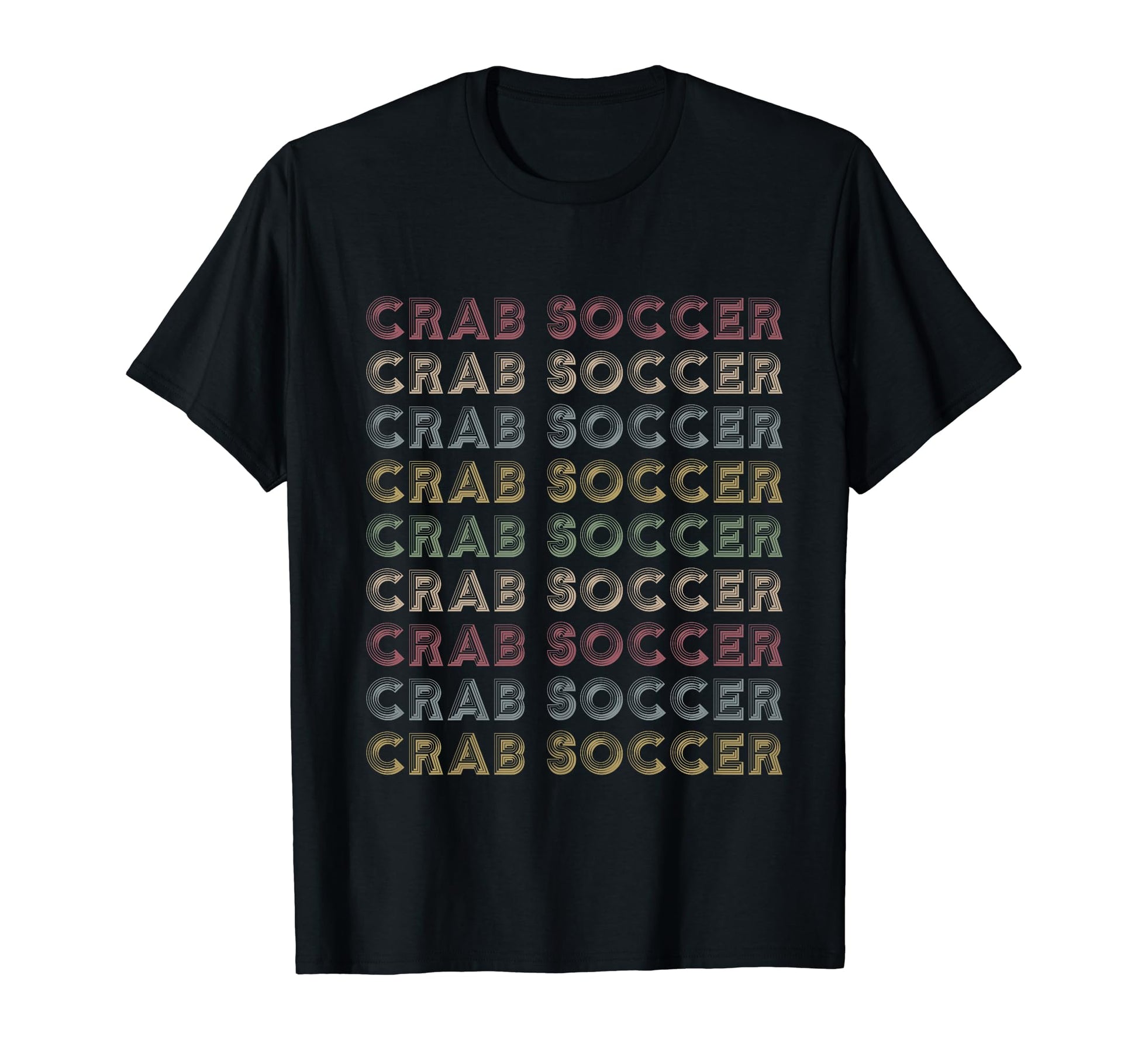 Crab Soccer Repetitive Player T-Shirt - Graphic Print for Adults - T-Shirt, Sweatshirt, Hoodie