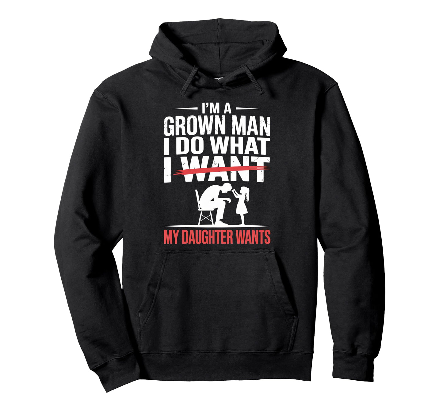 Funny Dad Father Daddy Gift Dad Family Hoodie - Minimalist Print Men Women - T-Shirt, Sweatshirt, Hoodie