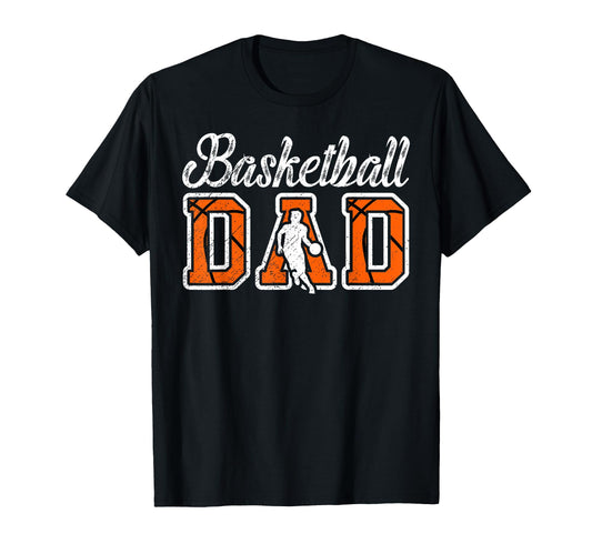 Basketball Dad Basketball Player Dad T-Shirt - Unique Graphic Unisex - T-Shirt, Sweatshirt, Hoodie