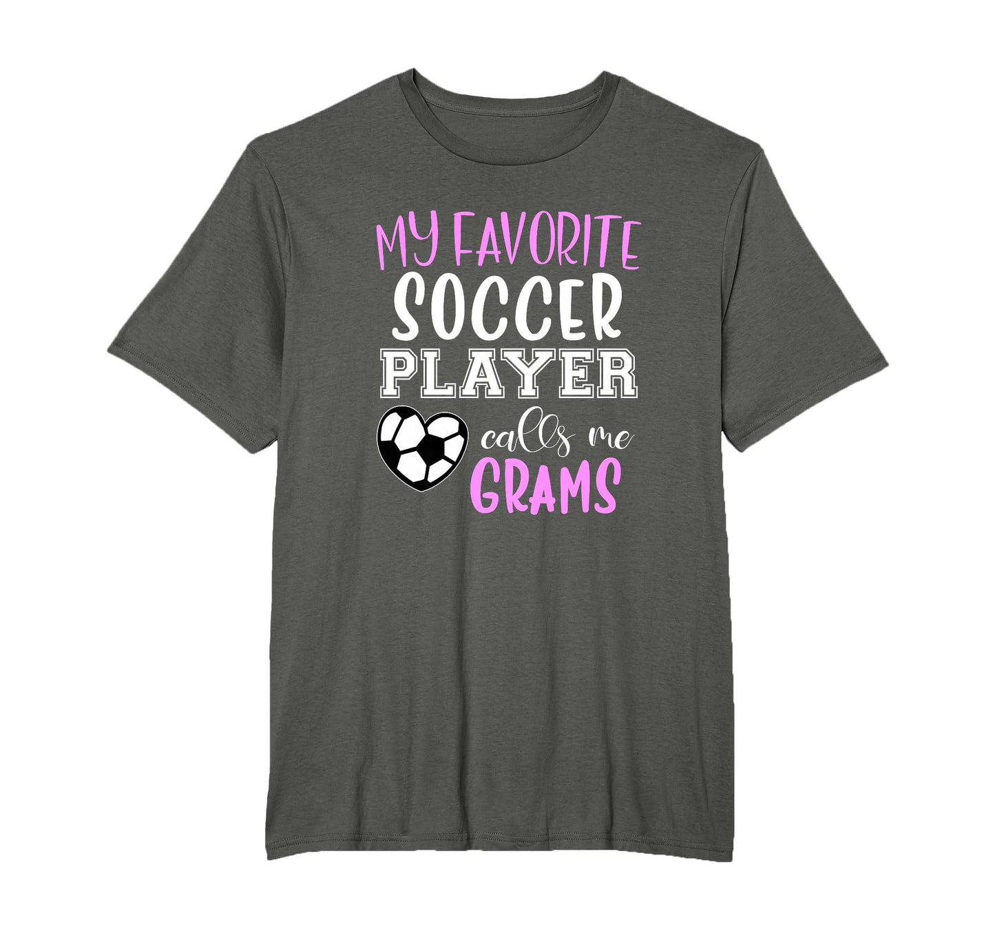 My Favorite Soccer Player Call Me Grams T-Shirt - Unique Graphic for Adults - T-Shirt, Sweatshirt, Hoodie