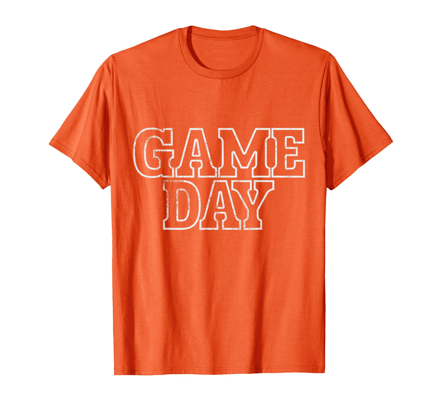 Orange Game Day Football Basketball T-Shirt - Streetwear Style Men Women - T-Shirt, Sweatshirt, Hoodie