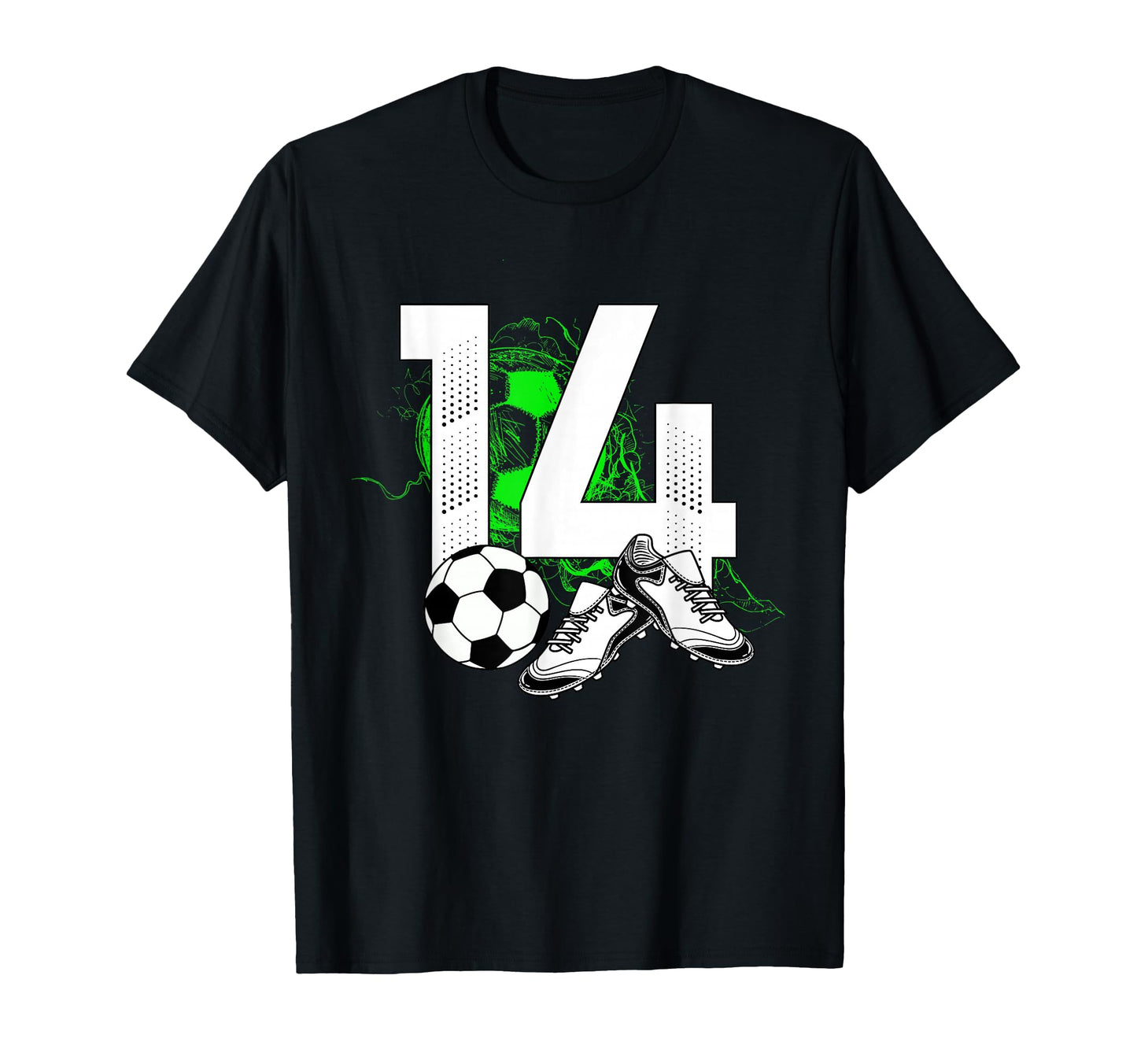 14Th Birthday Soccer Player Football T-Shirt - Streetwear Style for Adults - T-Shirt, Sweatshirt, Hoodie