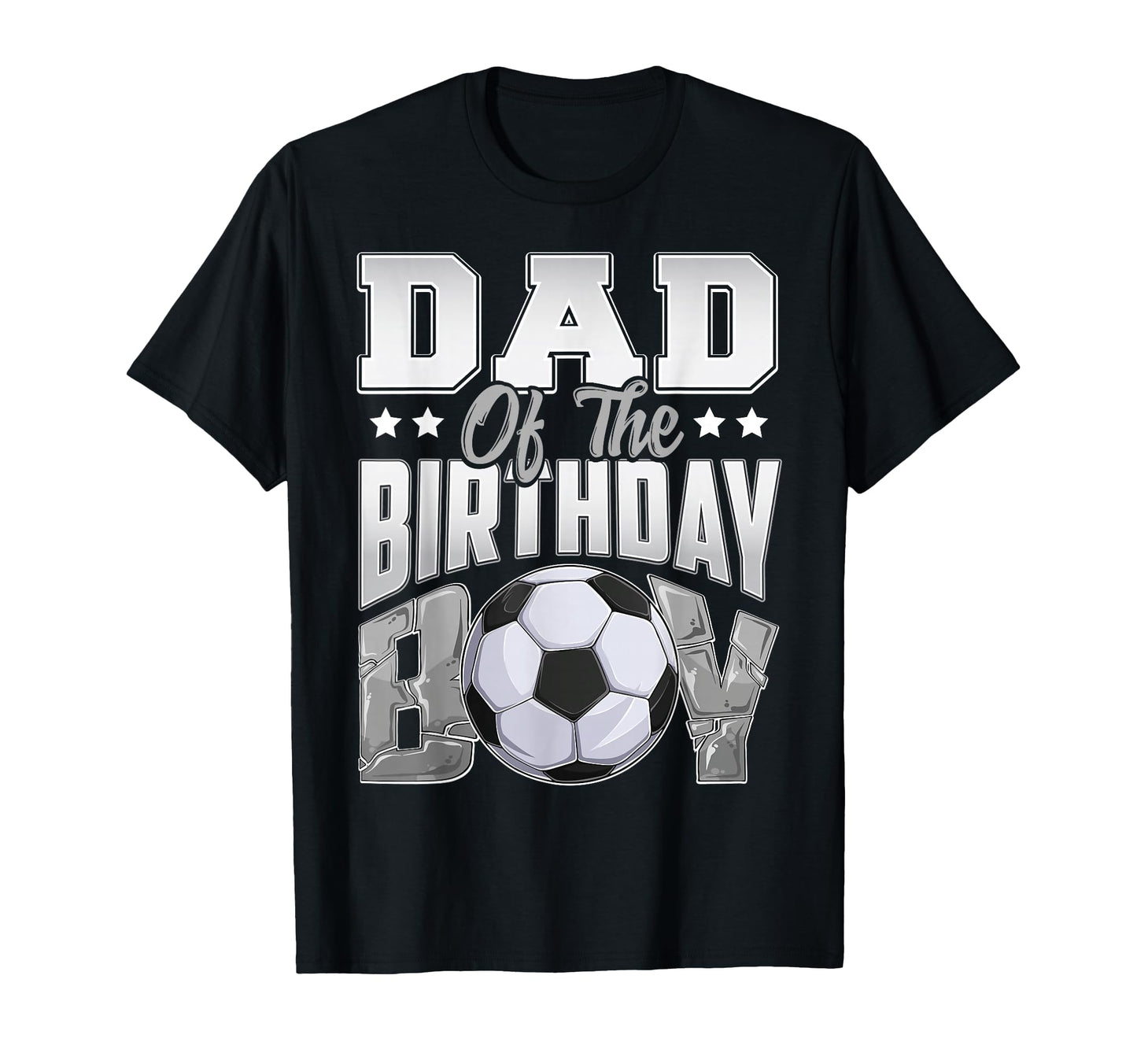 Dad Soccer Birthday Family Baller B T-Shirt - Aesthetic Graphic Men Women - T-Shirt, Sweatshirt, Hoodie