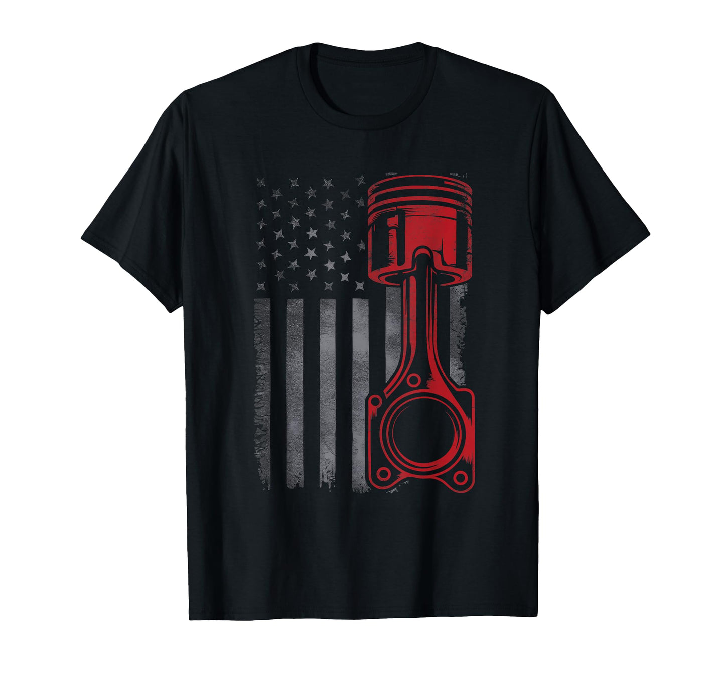 Piston Funny Muscle Car Mechanic T-Shirt - Aesthetic Graphic for Adults - T-Shirt, Sweatshirt, Hoodie