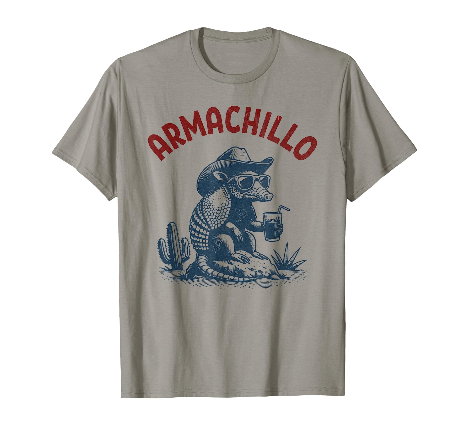 Armachillo Funny Chilling Desert T-Shirt - Casual Everyday Wear Unisex - T-Shirt, Sweatshirt, Hoodie