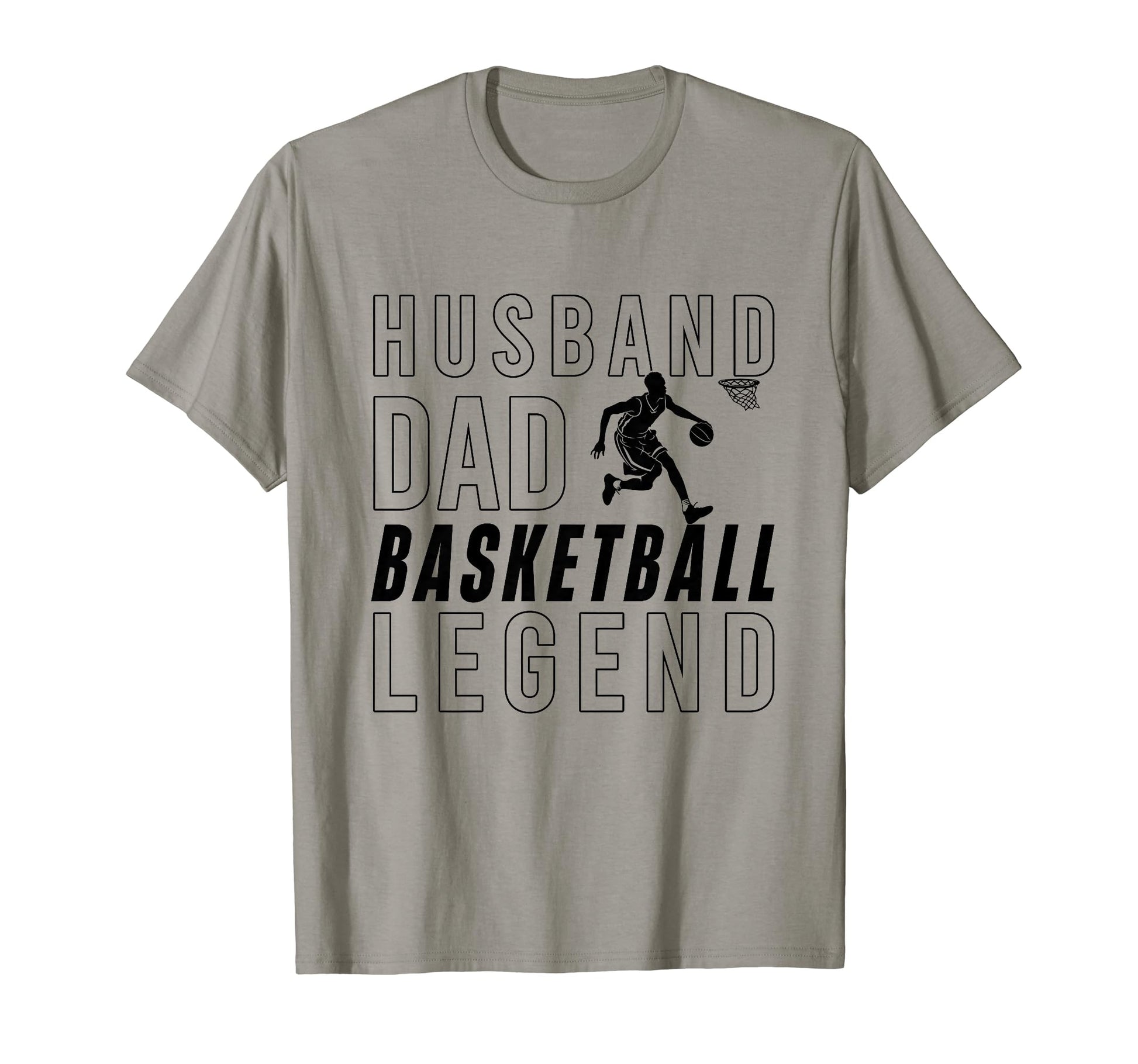 Husband Dad Basketball Legend T-Shirt - Trendy Graphic Unisex - T-Shirt, Sweatshirt, Hoodie