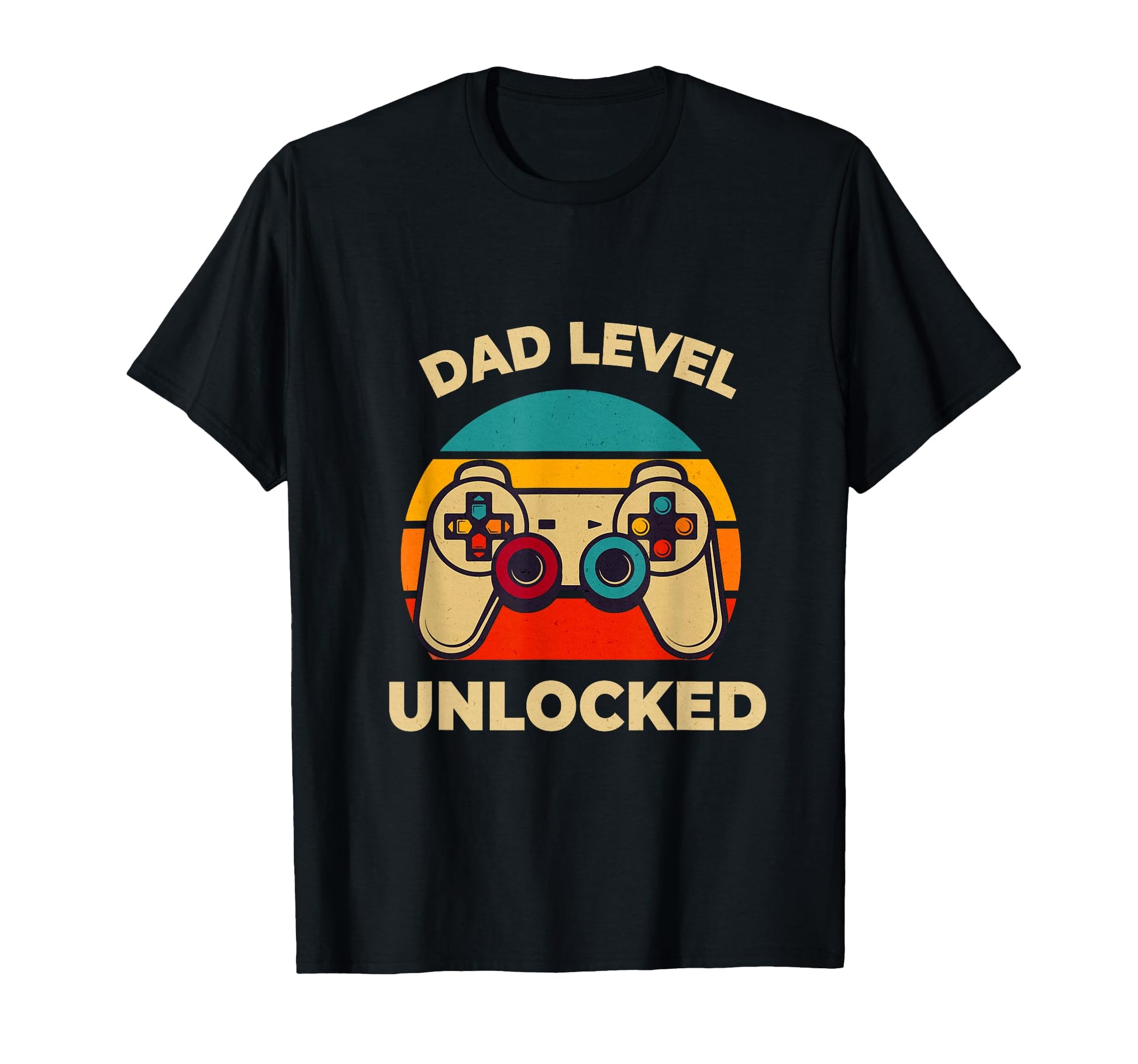 Dad Level Unlocked Papa Gamer Father T-Shirt - Minimalist Print Unisex - T-Shirt, Sweatshirt, Hoodie