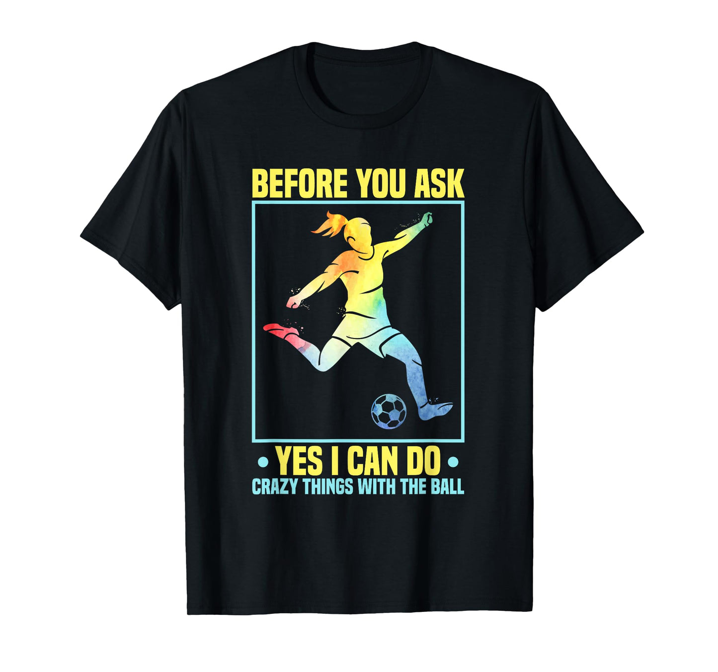 Soccer And Soccer T-Shirt - Casual Everyday Wear for Adults - T-Shirt, Sweatshirt, Hoodie
