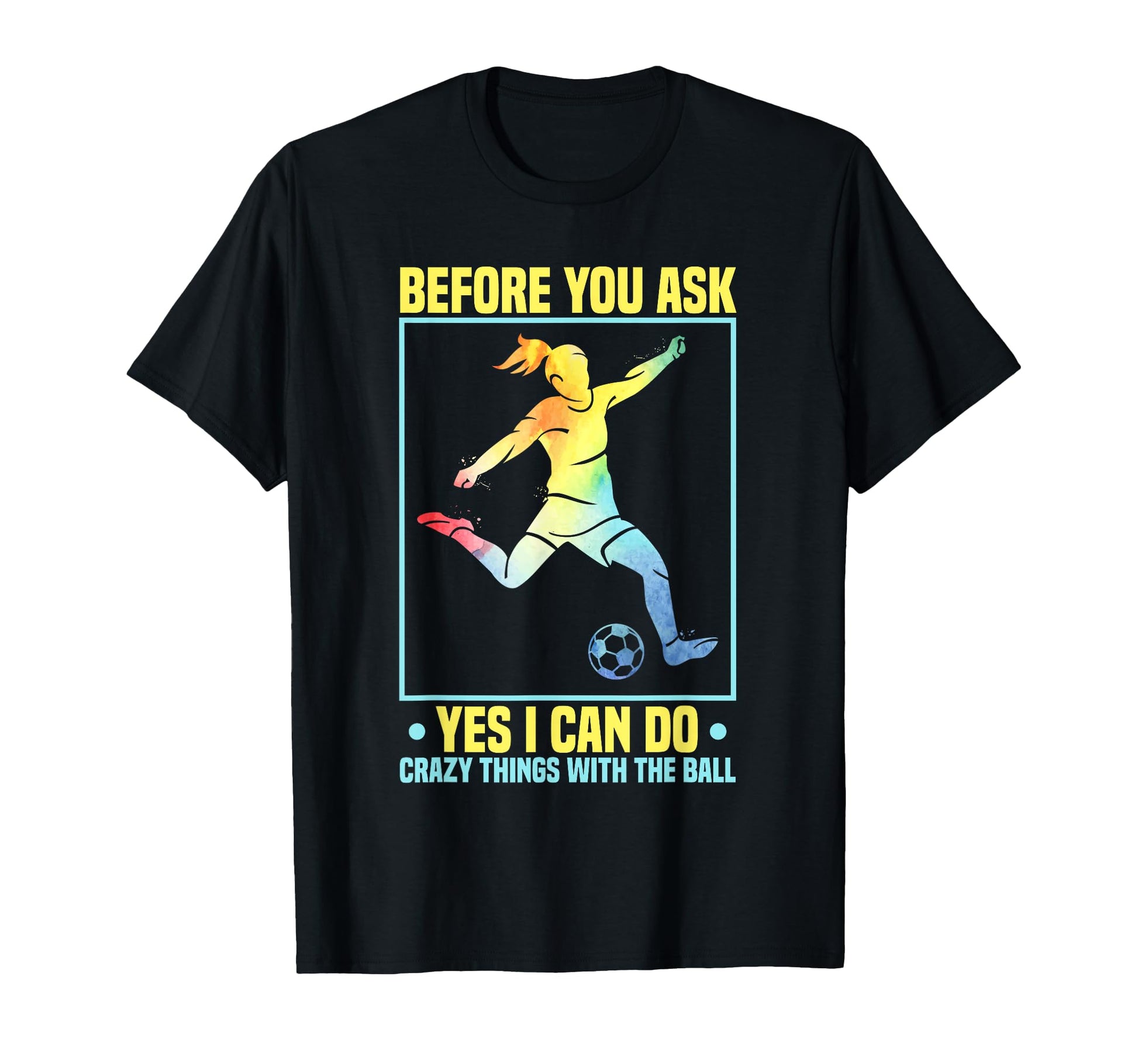 Soccer And Soccer T-Shirt - Casual Everyday Wear for Adults - T-Shirt, Sweatshirt, Hoodie