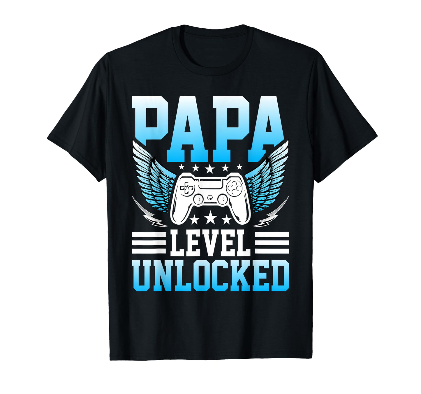 Papa Level Unlocked Reveal Video T-Shirt - Custom Art Print for Adults - T-Shirt, Sweatshirt, Hoodie