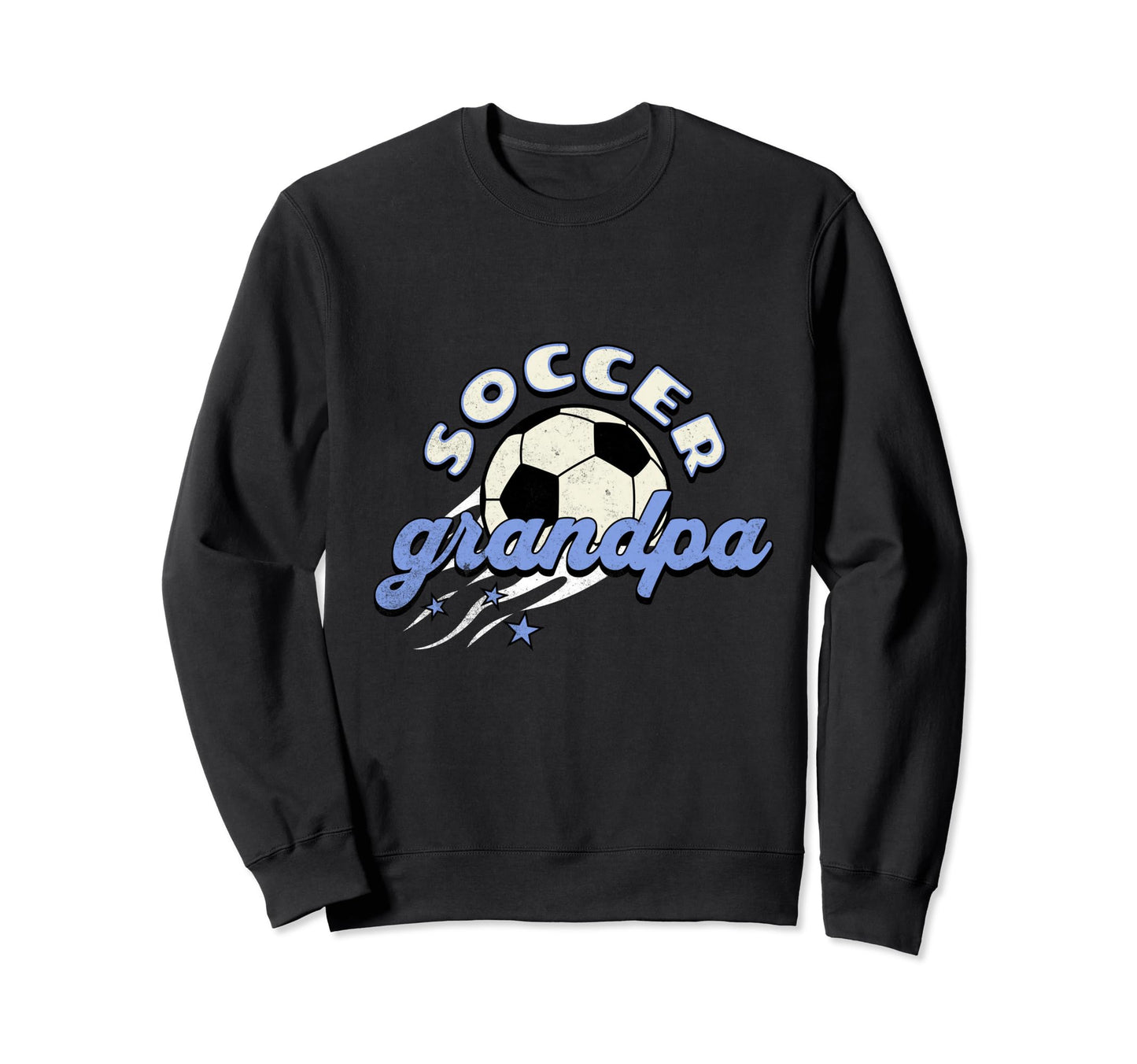 Soccer Grandpa Supporter Sports Game Sweatshirt - Aesthetic Graphic Unisex - T-Shirt, Sweatshirt, Hoodie