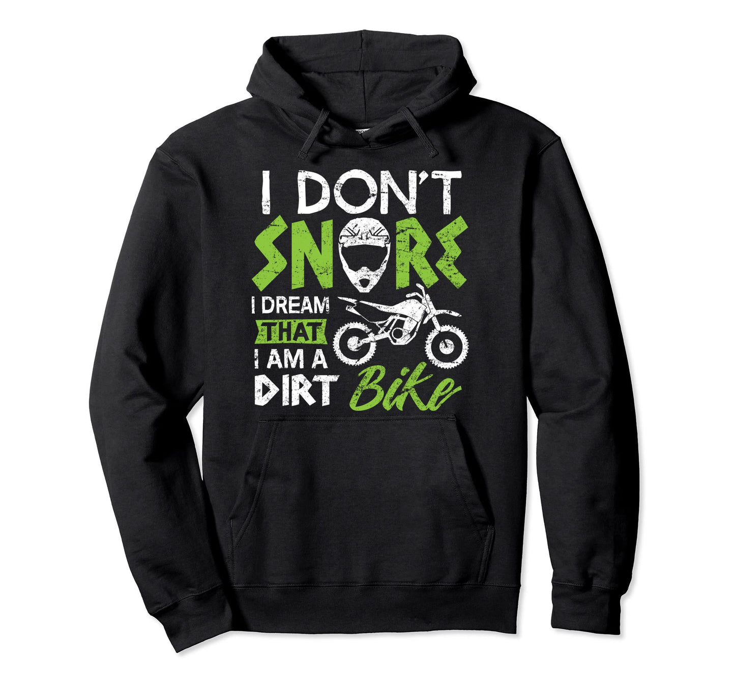 Bike Lover Im Dirt Bike Motocross Dad Hoodie - Minimalist Print for Adults - T-Shirt, Sweatshirt, Hoodie