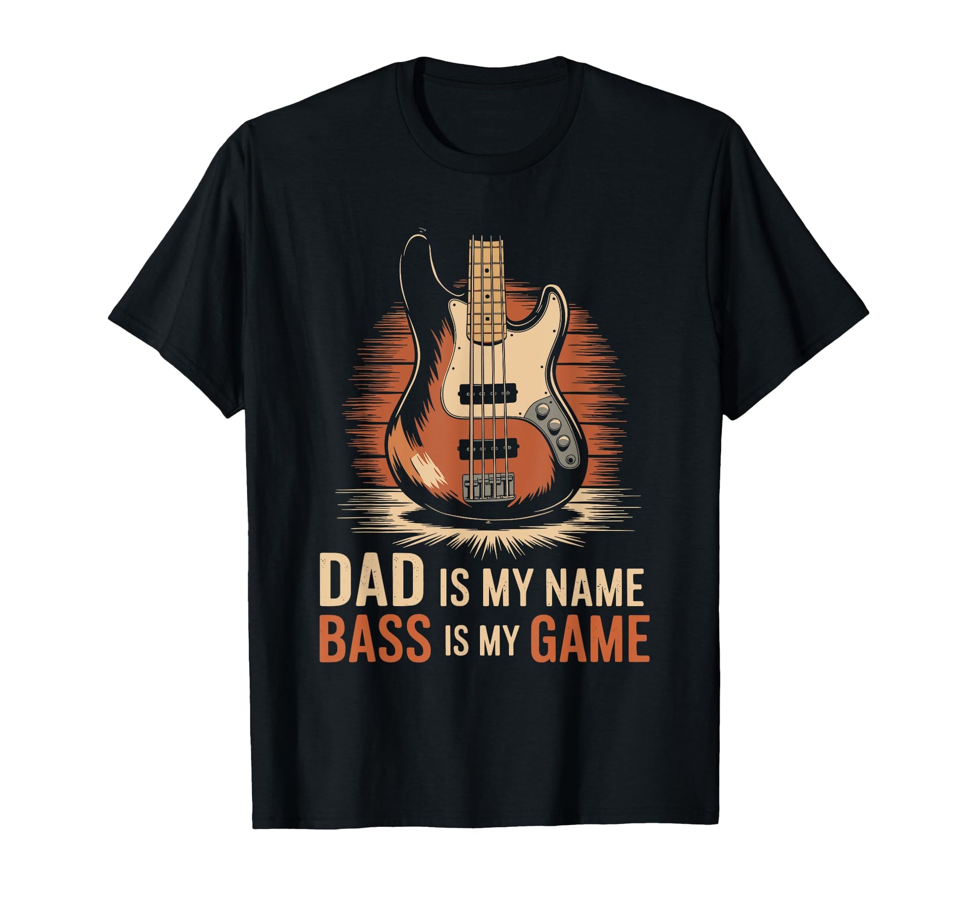 Bass Guitar Player Dad And Bassist T-Shirt - Graphic Print for Adults - T-Shirt, Sweatshirt, Hoodie
