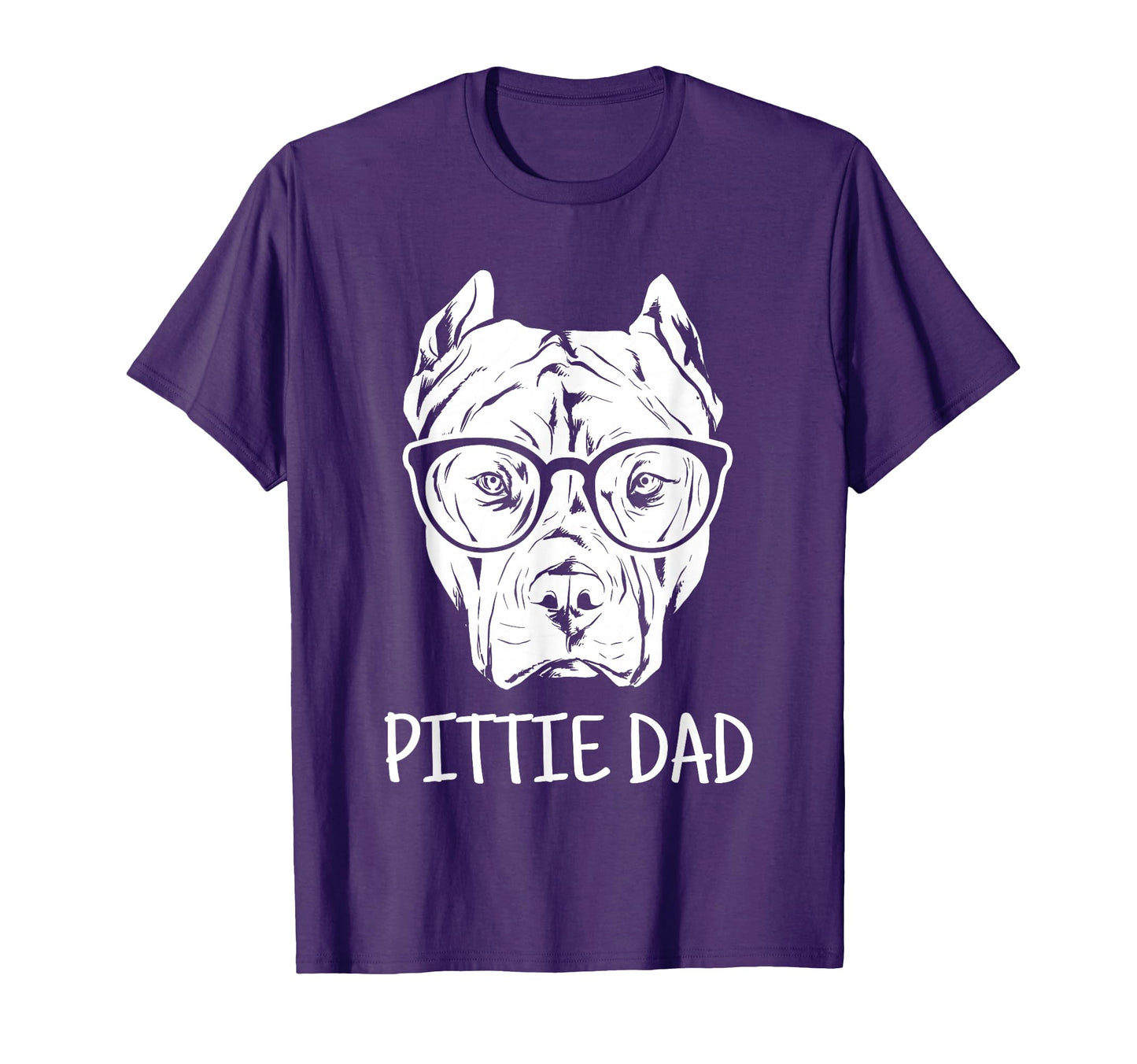 Pittie Dad Pitbull Dog Lovers Gift T-Shirt - Unique Graphic Unisex - T-Shirt, Sweatshirt, Hoodie