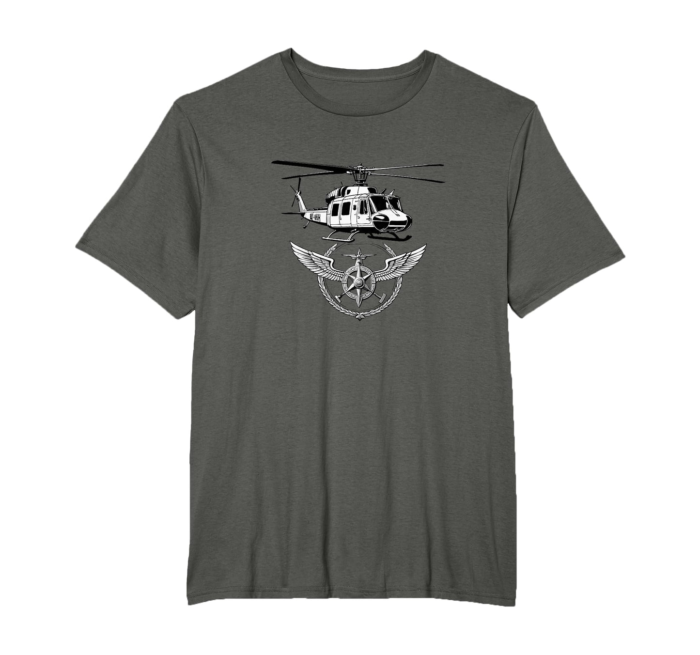 Uh 1 Huey Helicopter Vietnam Chopper T-Shirt - Streetwear Style Unisex - T-Shirt, Sweatshirt, Hoodie