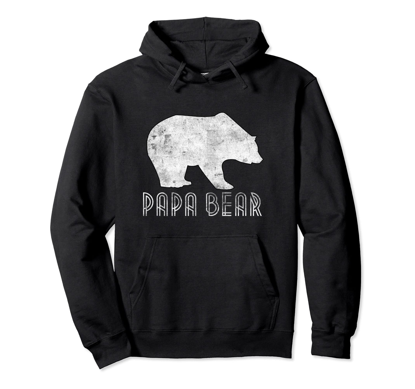 Adorable Papa Bear Grizzly Animal Hoodie - Novelty Apparel for Adults - T-Shirt, Sweatshirt, Hoodie