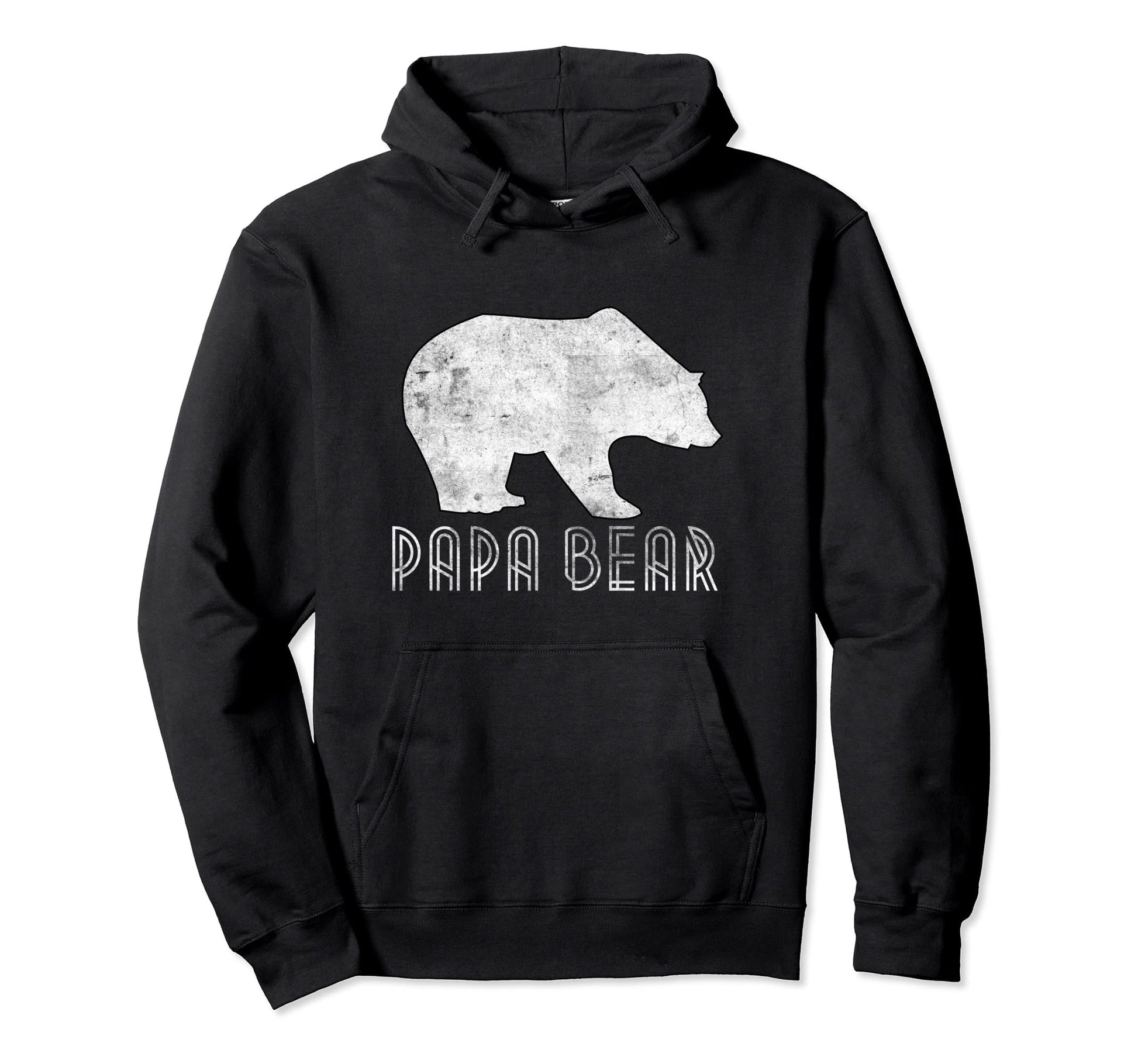 Adorable Papa Bear Grizzly Animal Hoodie - Novelty Apparel for Adults - T-Shirt, Sweatshirt, Hoodie