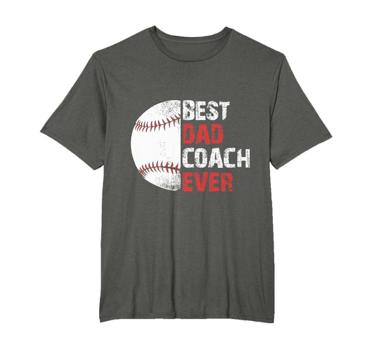 Baseball Coach Baseball Daddy Coach T-Shirt - Aesthetic Graphic Men Women - T-Shirt, Sweatshirt, Hoodie