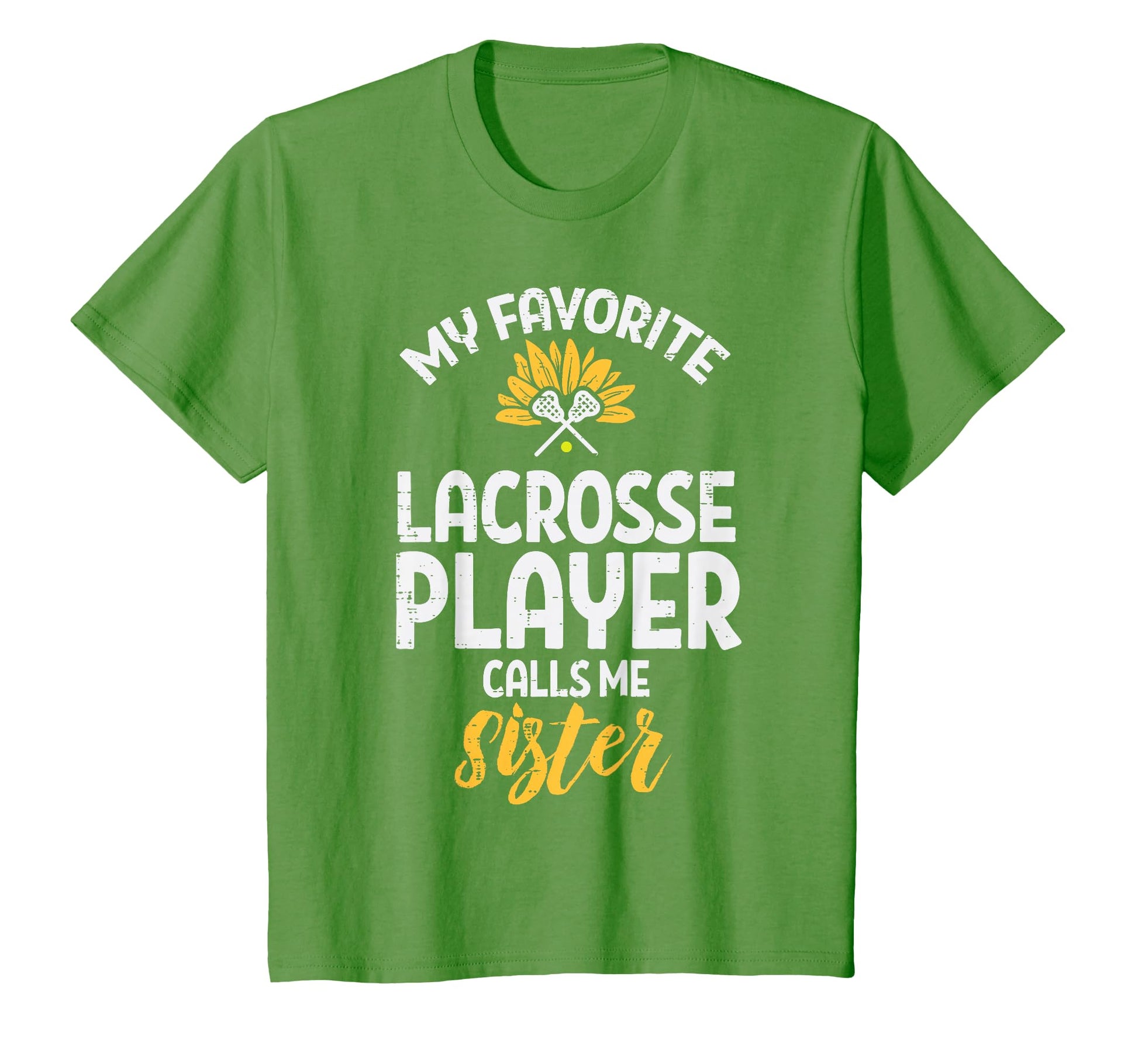 Favorite Lacrosse Player Sister Lax T-Shirt - Aesthetic Graphic Unisex - T-Shirt, Sweatshirt, Hoodie