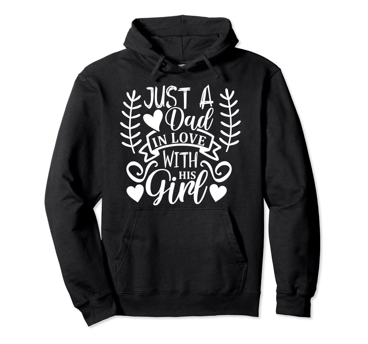 Just Dad Love His Shirts Father Gifts Hoodie - Unique Graphic Men Women - T-Shirt, Sweatshirt, Hoodie