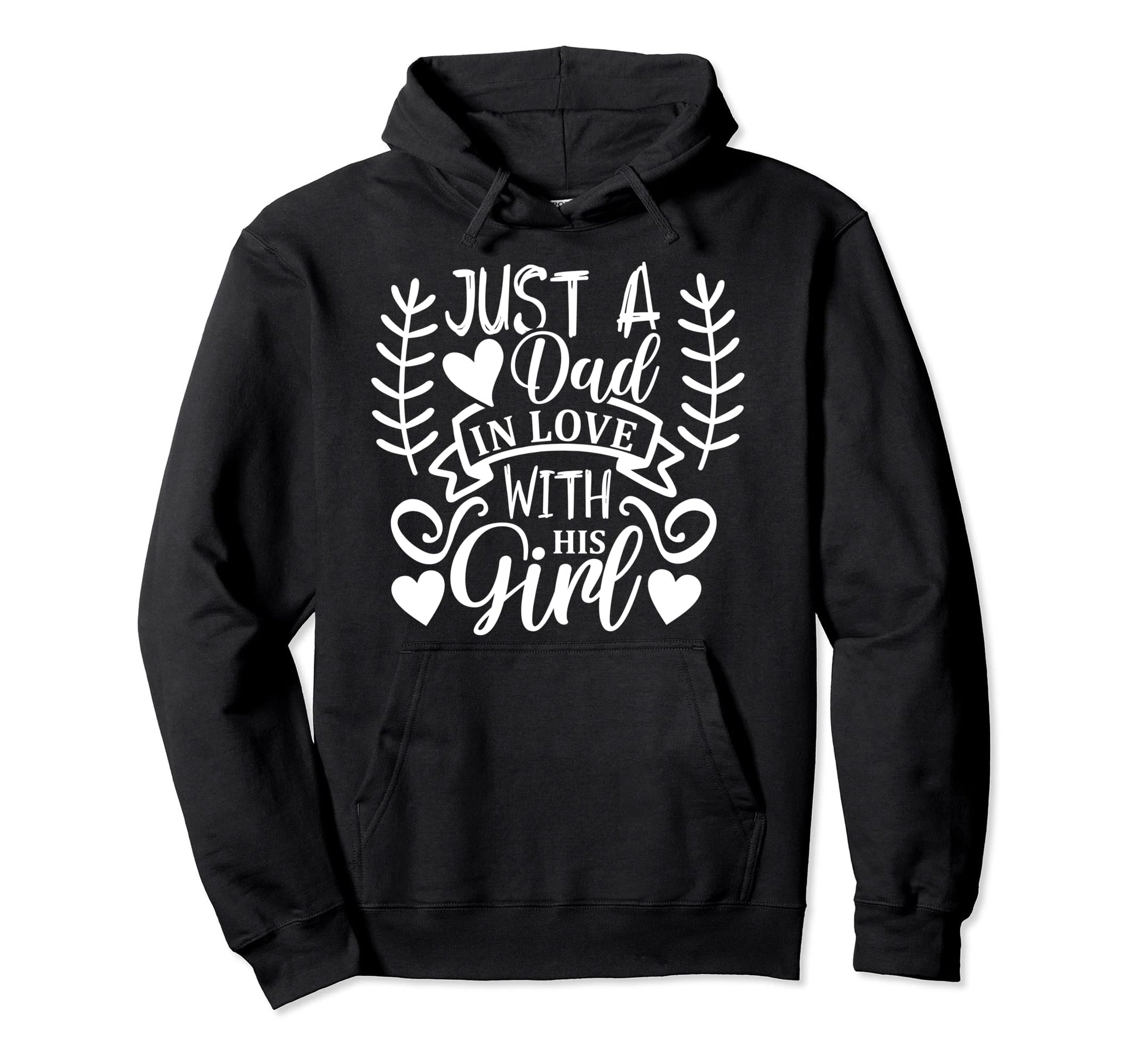 Just Dad Love His Shirts Father Gifts Hoodie - Unique Graphic Men Women - T-Shirt, Sweatshirt, Hoodie