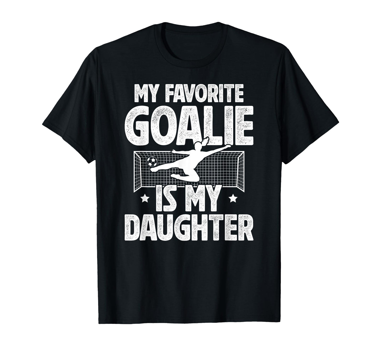 My Daughter Soccer Goalie Dad Soccer T-Shirt - Custom Art Print Unisex - T-Shirt, Sweatshirt, Hoodie