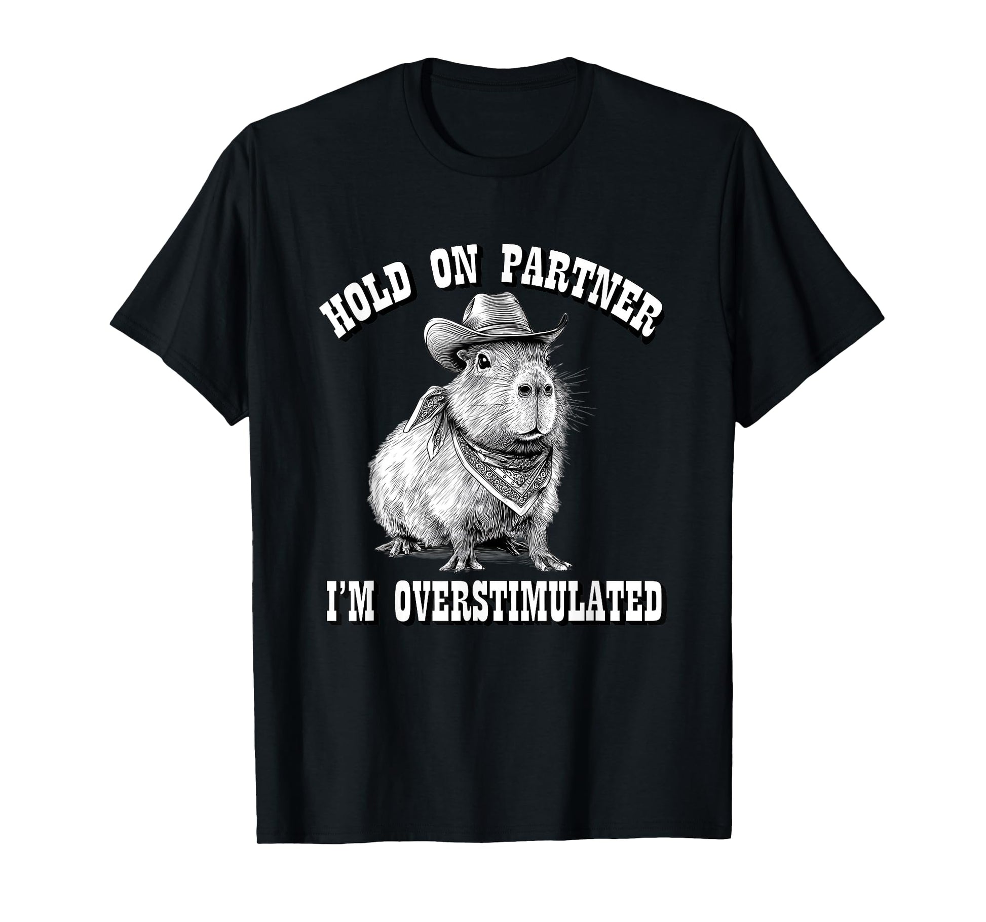 Funny Adhd Western Howdy Partner T-Shirt - Novelty Apparel Men Women - T-Shirt, Sweatshirt, Hoodie
